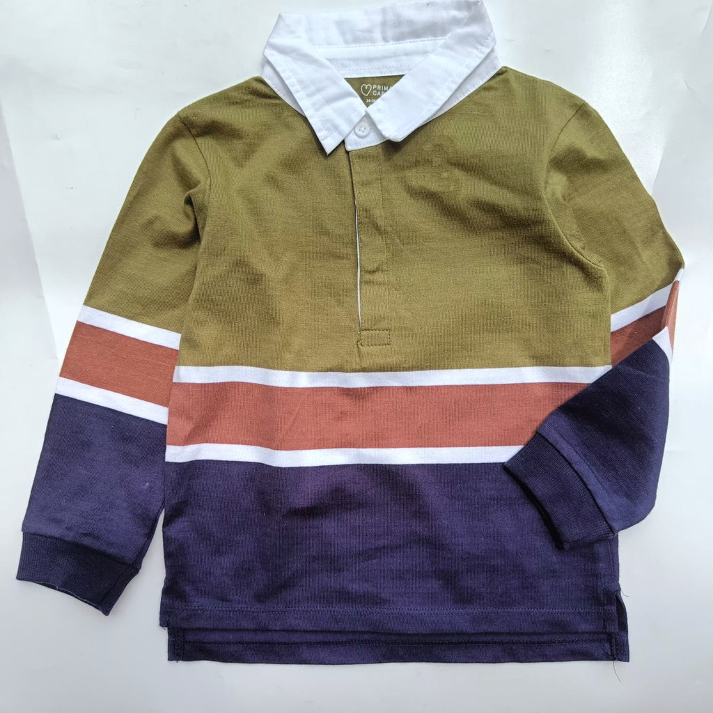 Primark boys full sleeves polo shirt