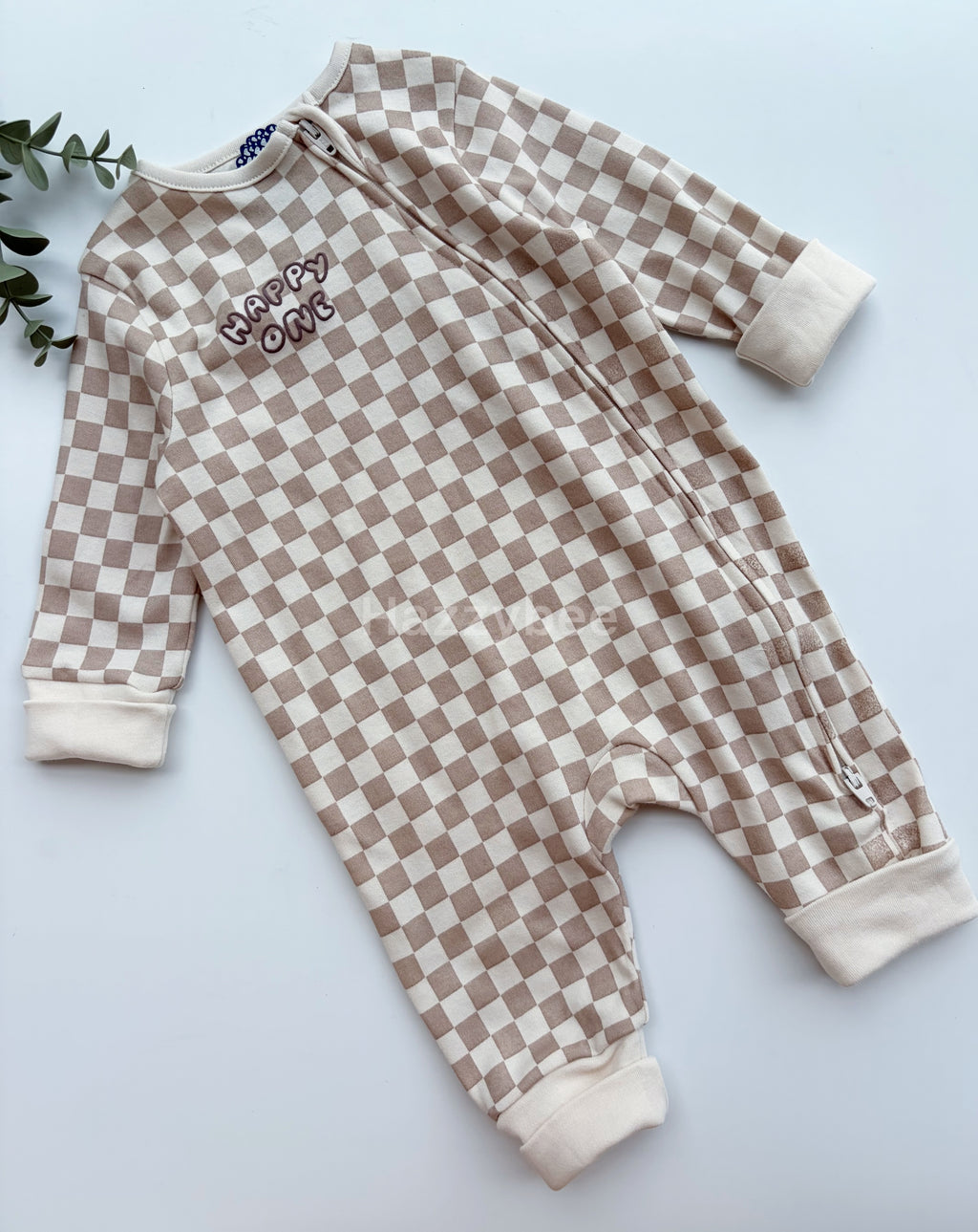 Baby Tu 2-way zipper sleepsuit