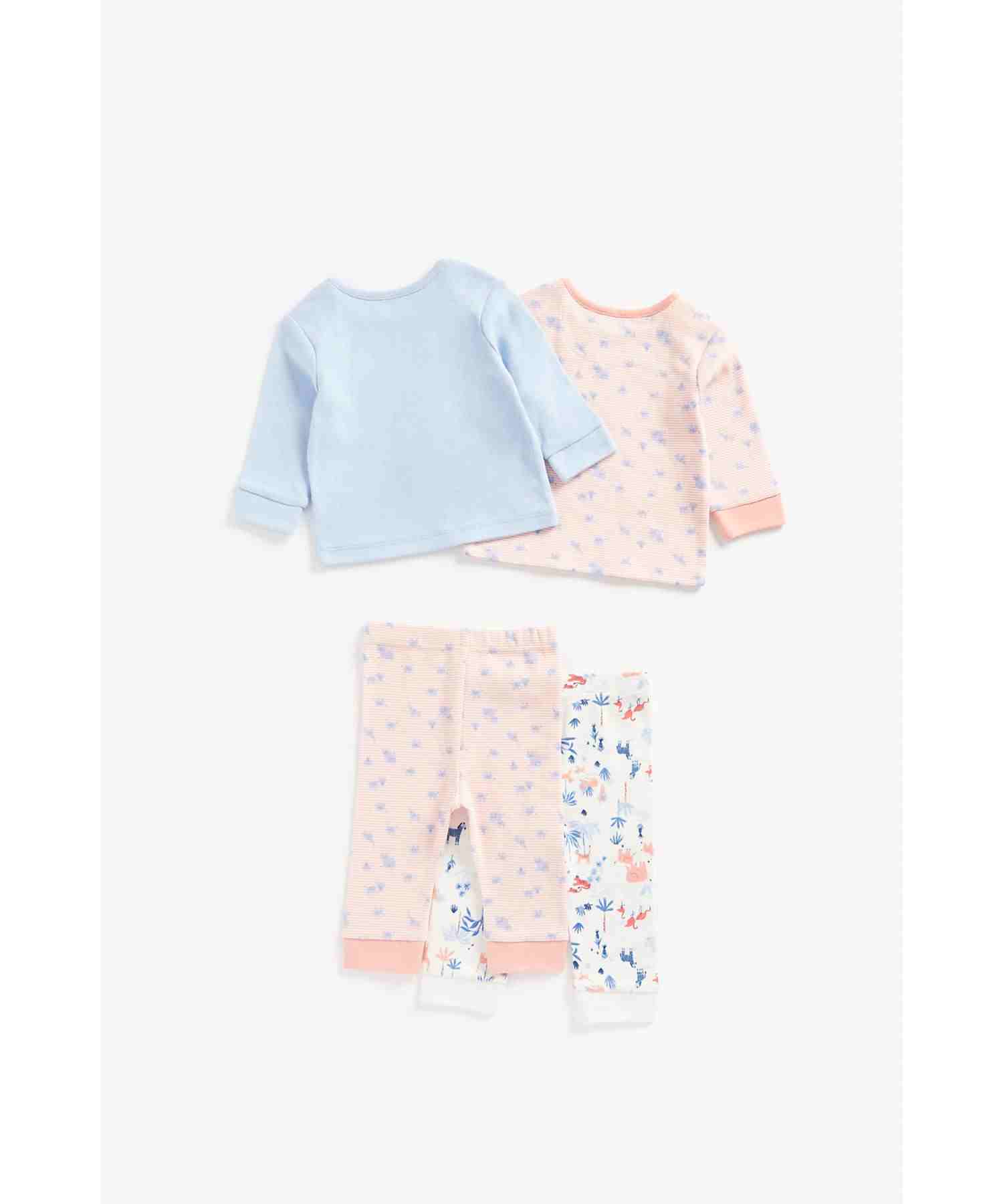 Mothercare Full Sleeves Pyjamas Set - Pack of 2
