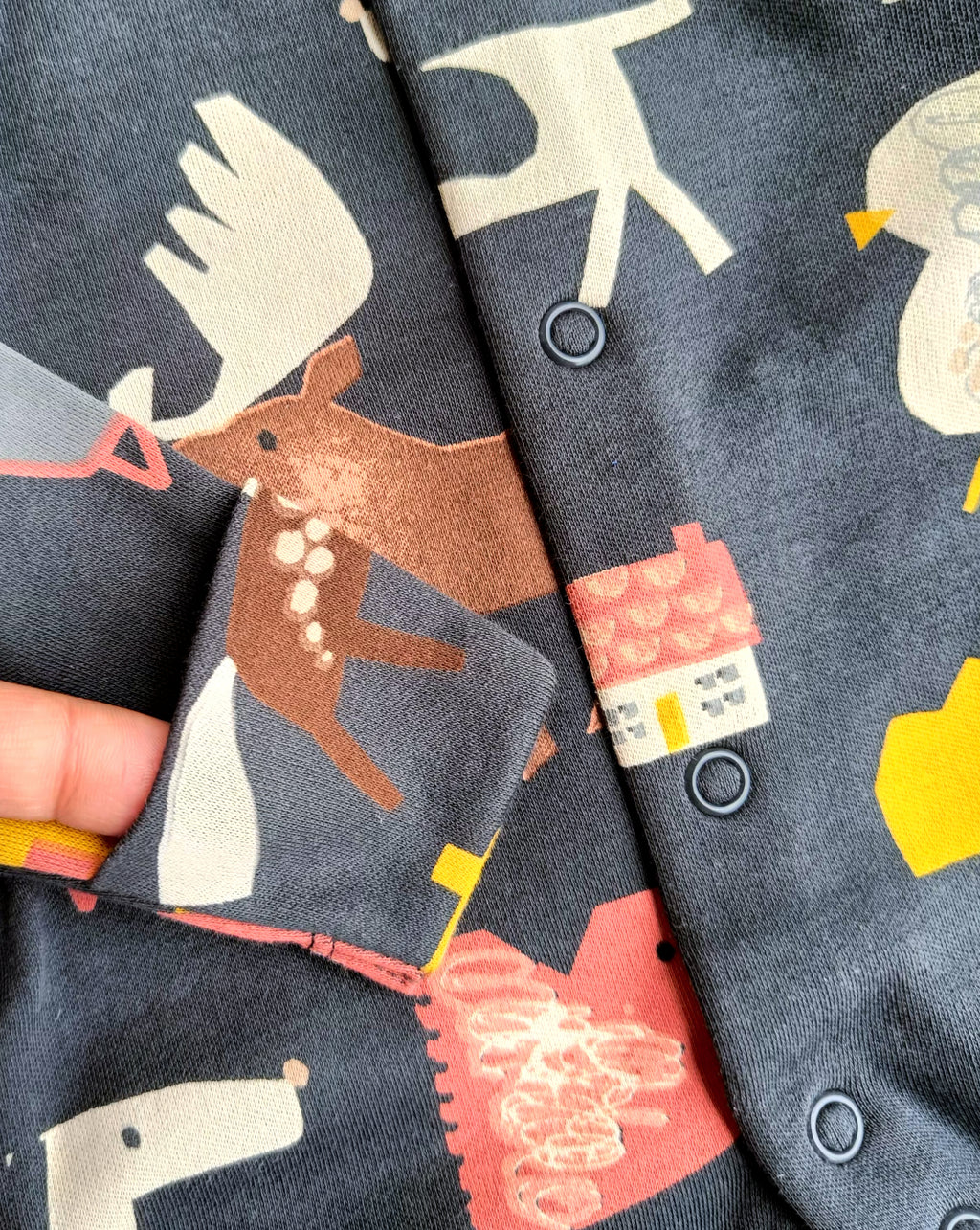 M&S footed sleepsuit