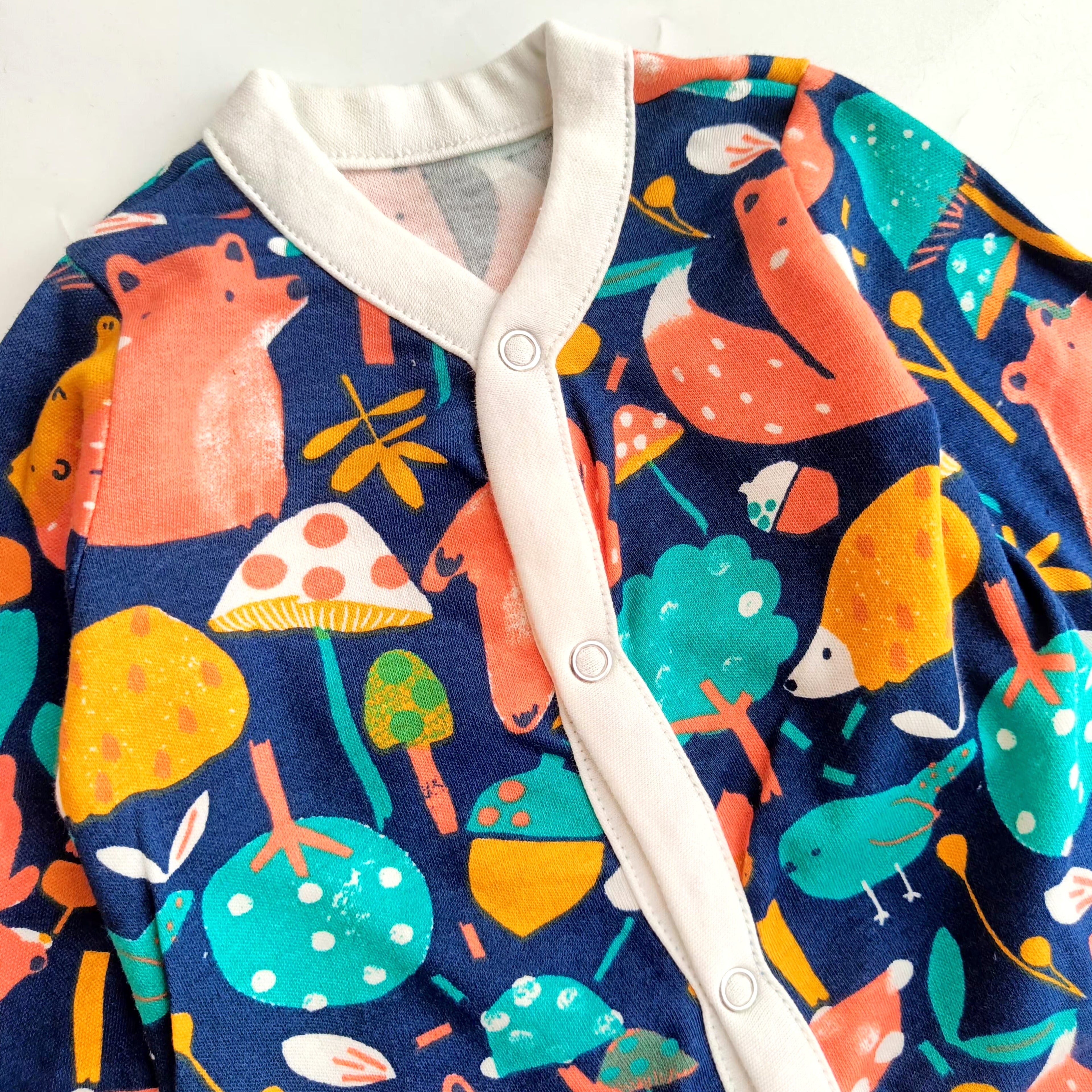 Mothercare footed sleepsuit