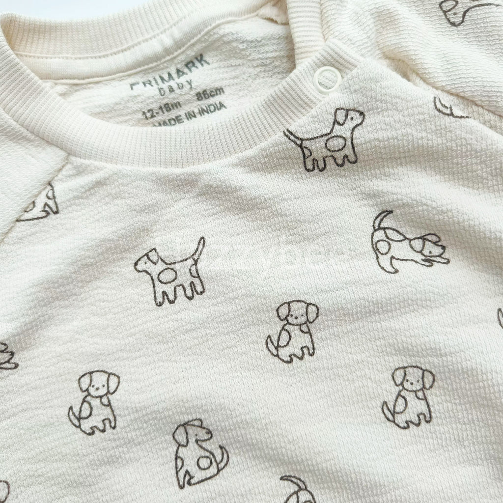 Primark tshirt -dog print