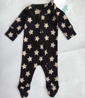 Monica+andy footed 2way zipper sleepsuit