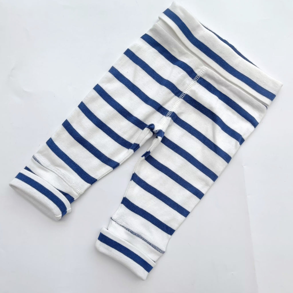 M&S ribbed foldover cuff white