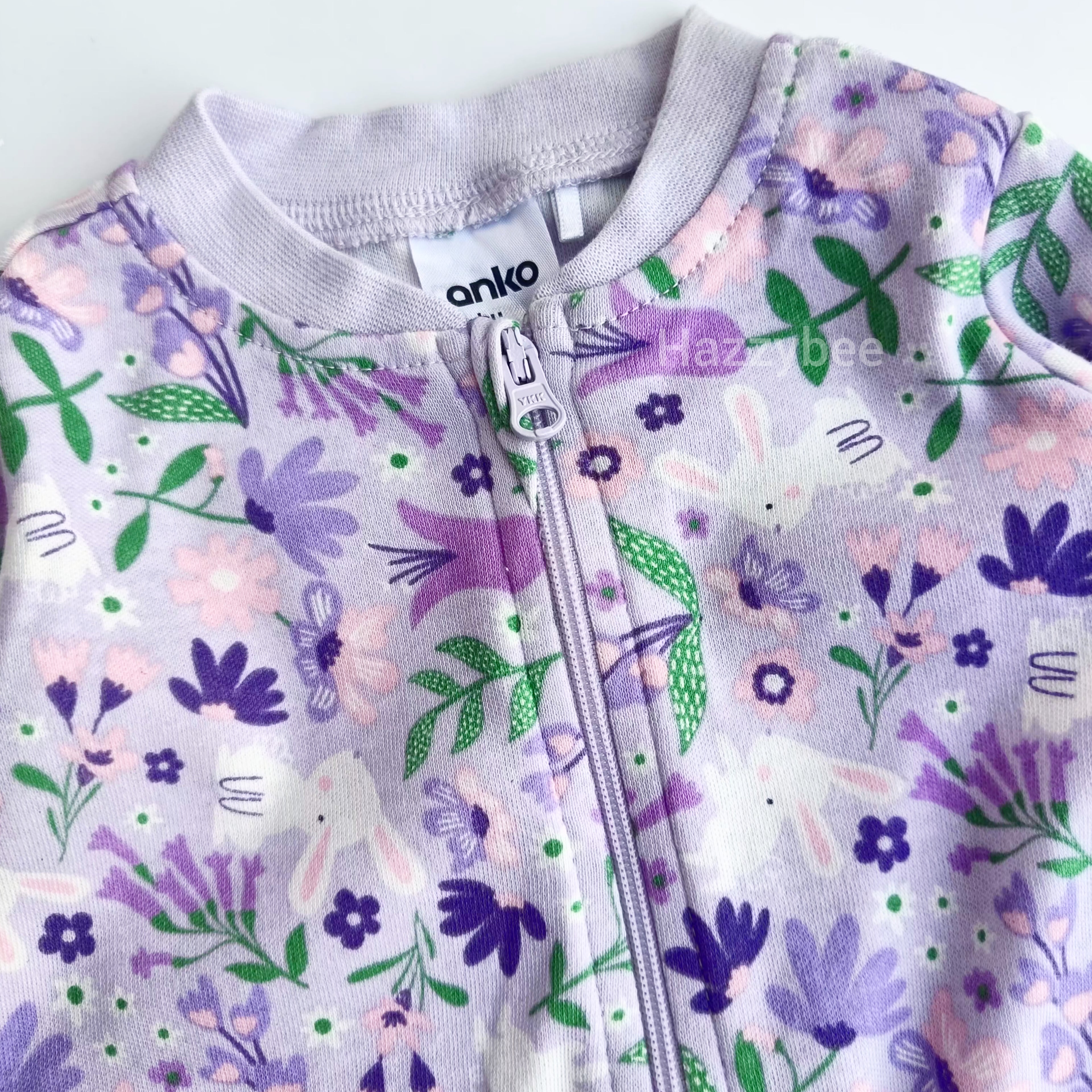 Anko Footed zipper sleepsuit