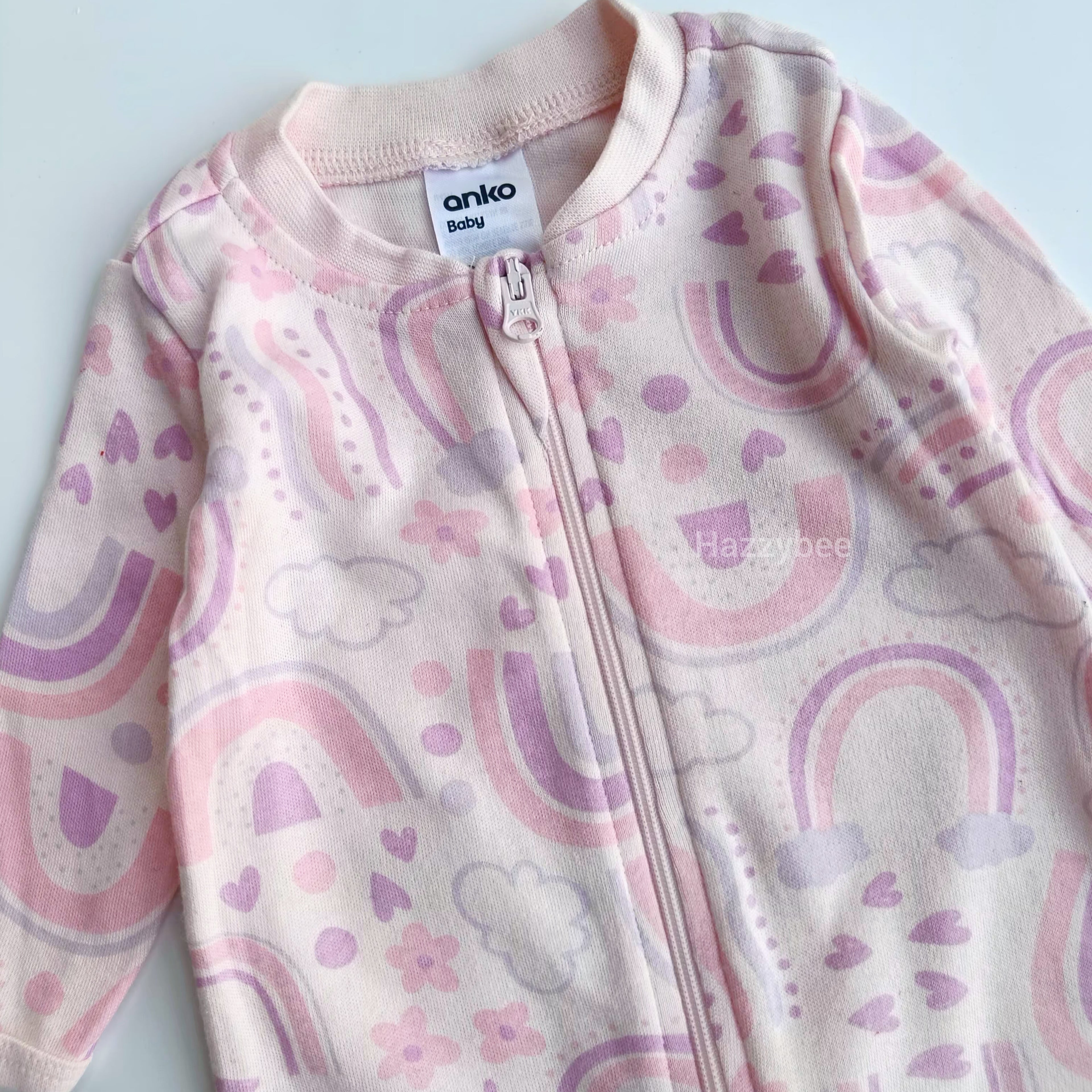 Anko Footed zipper sleepsuit