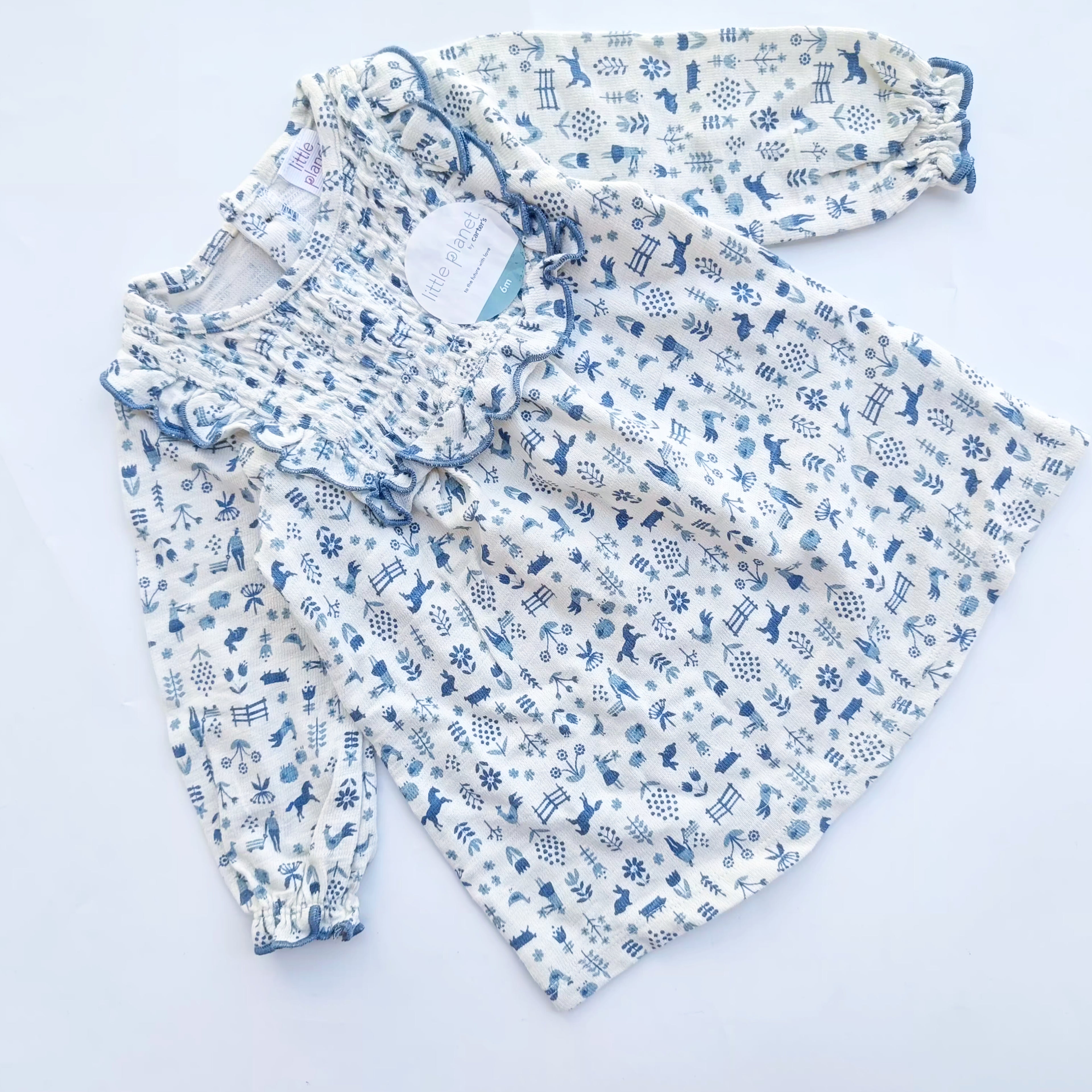 Carters drop shoulder dress