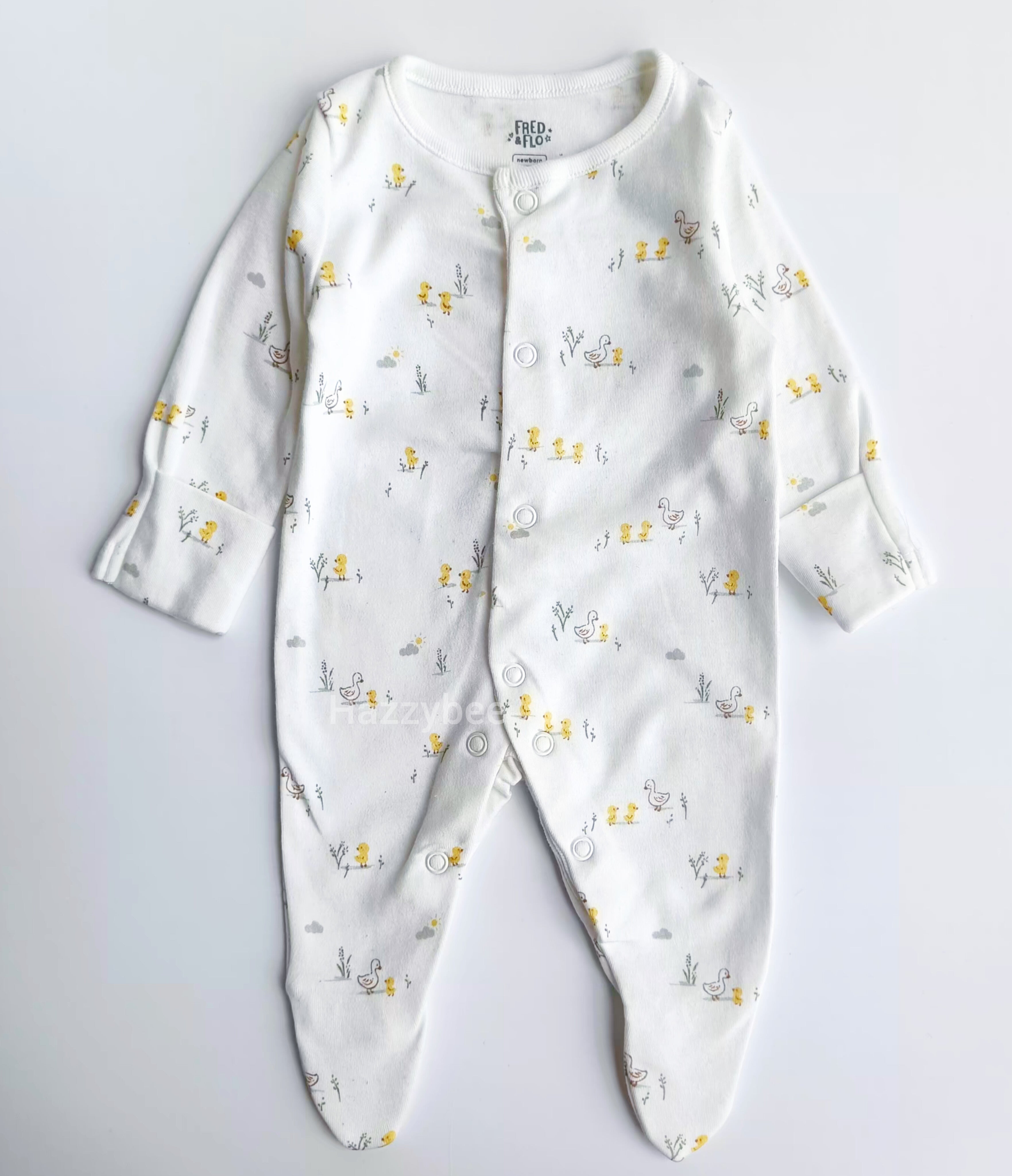 Fredflo Footed sleepsuit
