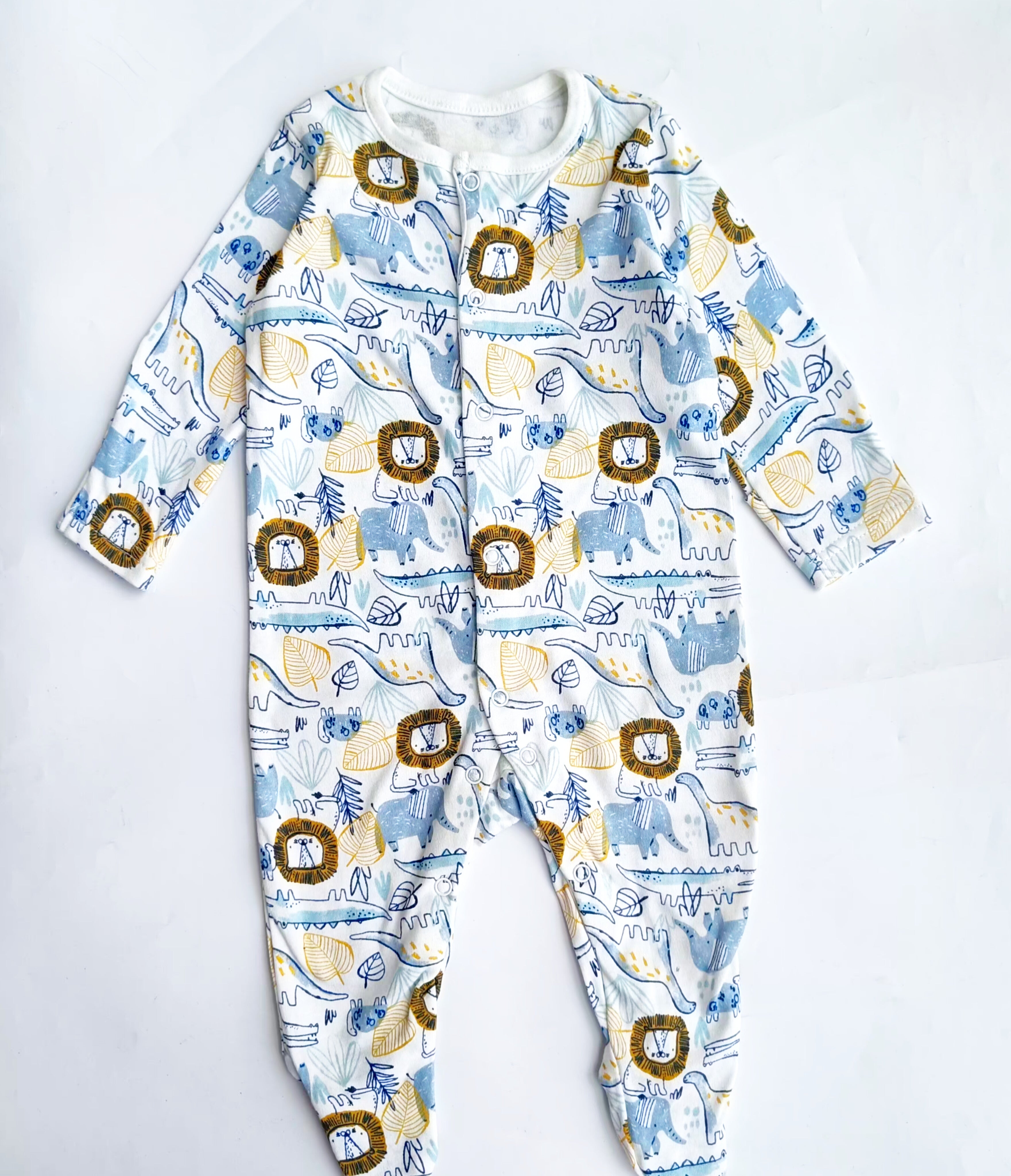 Mothercare footed sleepsuit