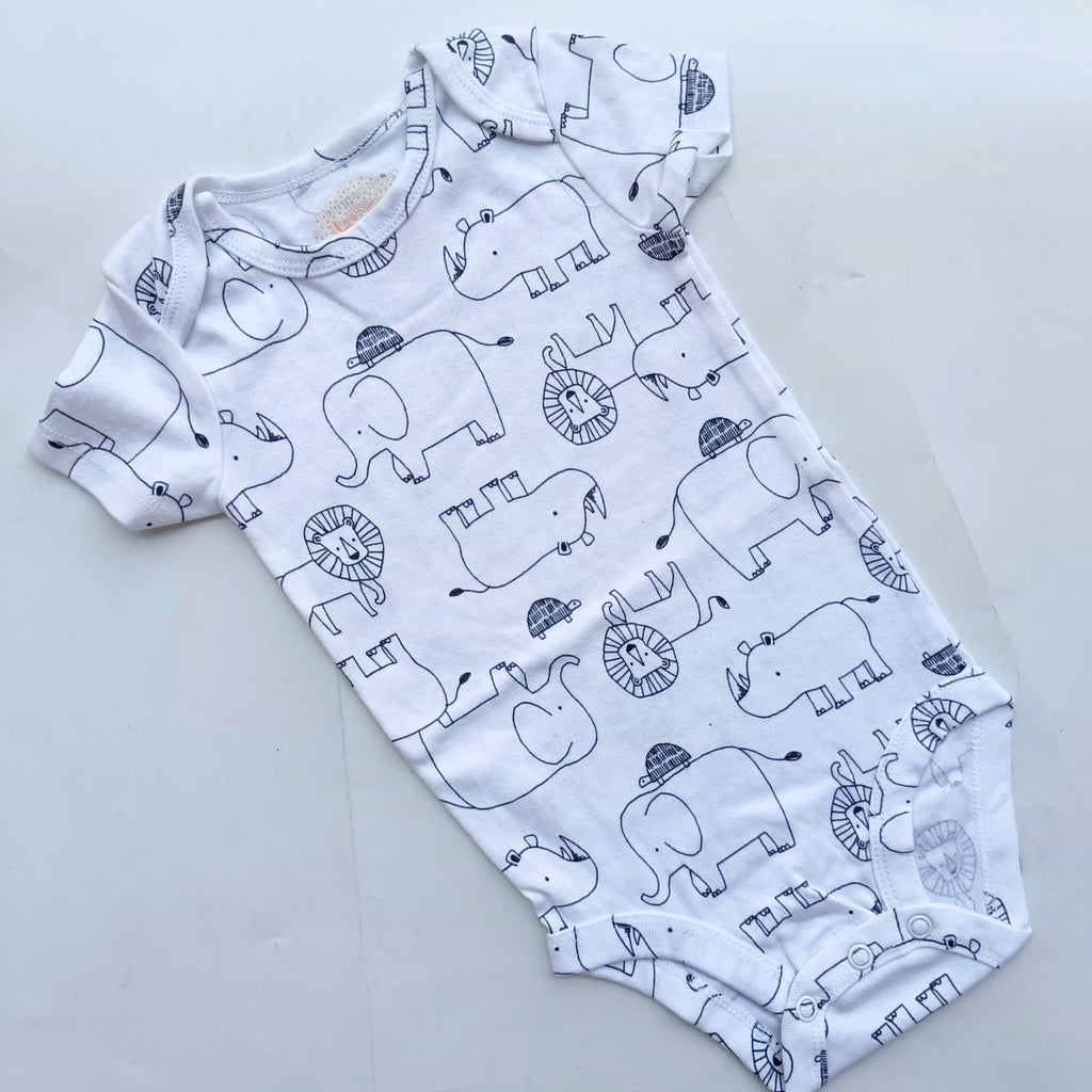 Short sleeve onesies 3-6m