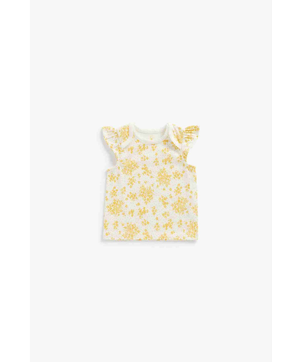 Mothercare Girls 100% Cotton Short Sleeves Pyjamas Set - Pack of 2
