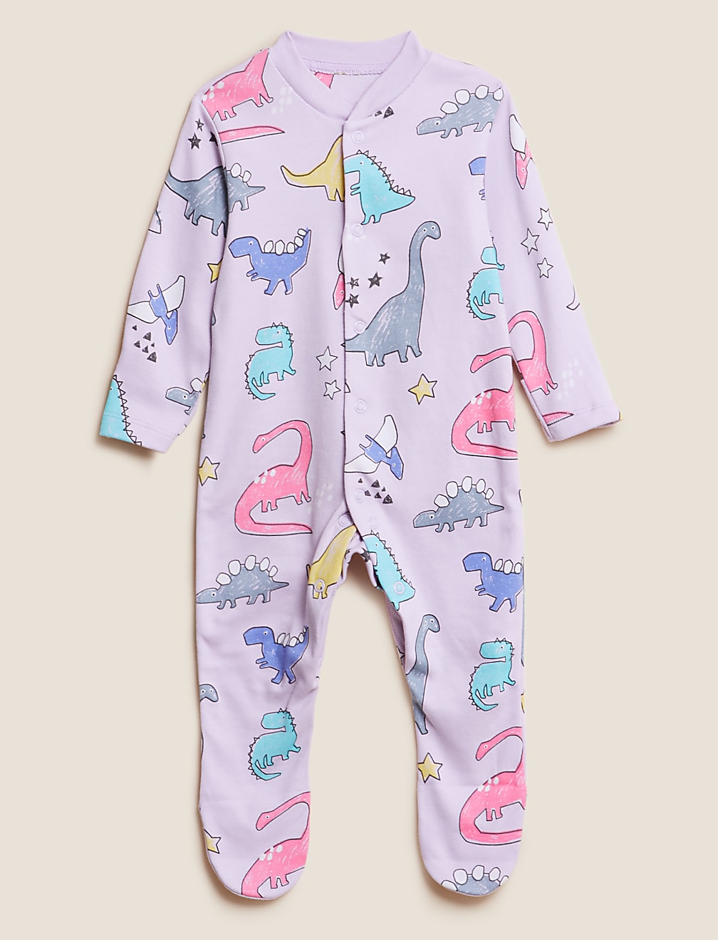 M&S footed sleepsuit