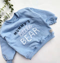 George sweatshirt with fleece-mummy little bear
