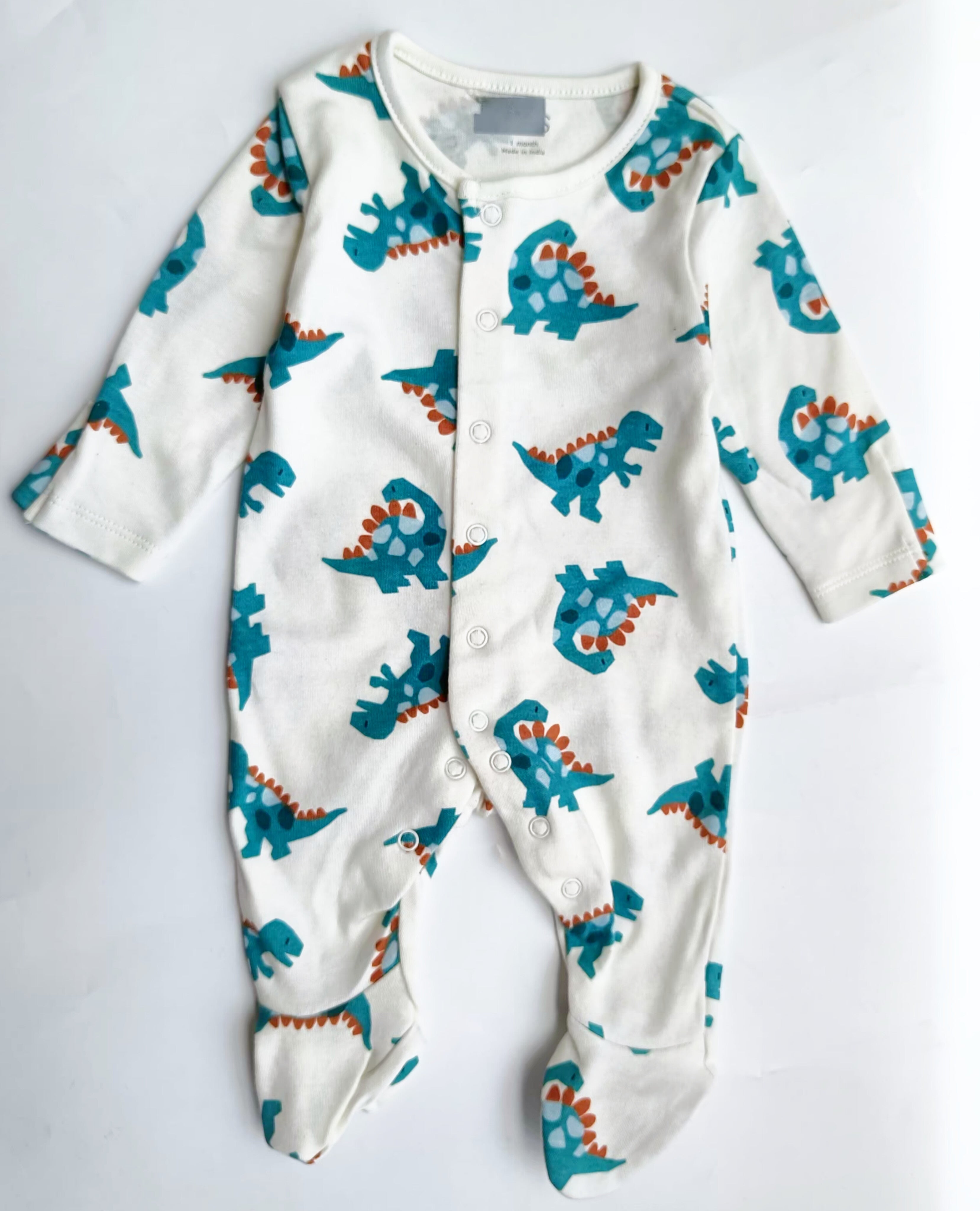 M&S footed sleepsuit