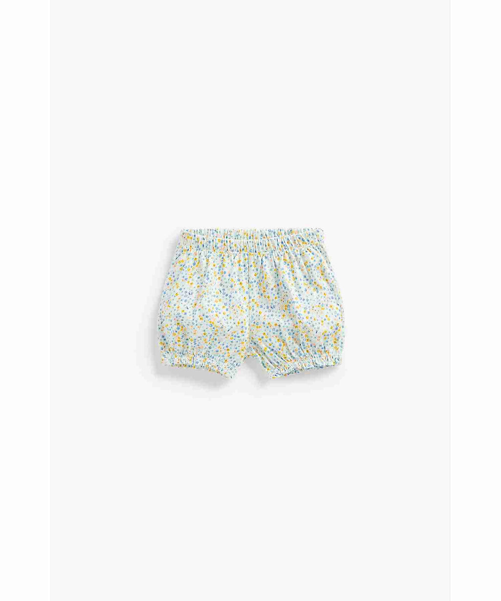Mothercare Girls 100% Cotton Short Sleeves Pyjamas Set - Pack of 2