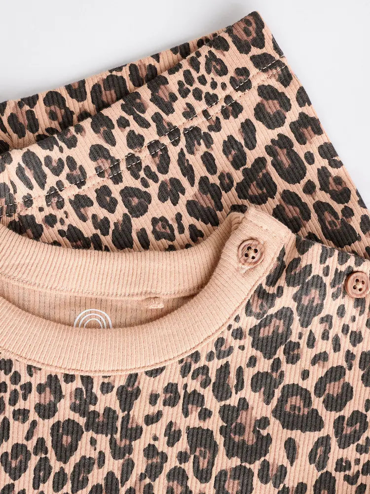 Next Tan brown Leopard print
