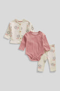 Mothercare pink 3pc set
