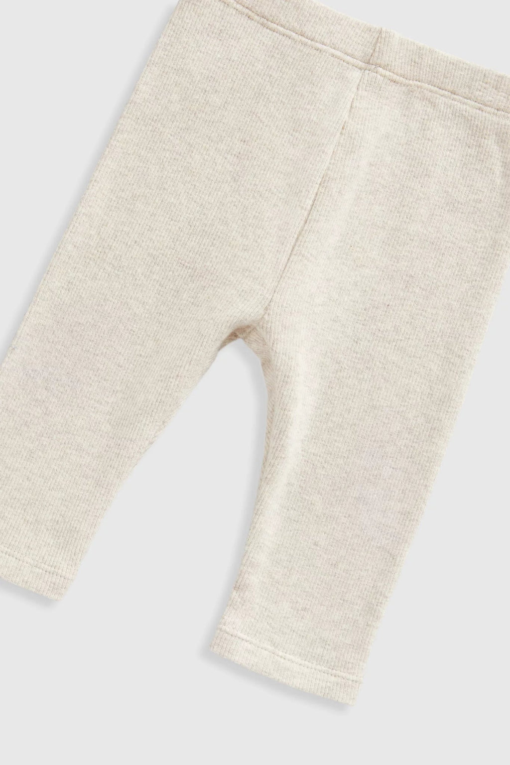 Mothercare beige rib top and leggings set