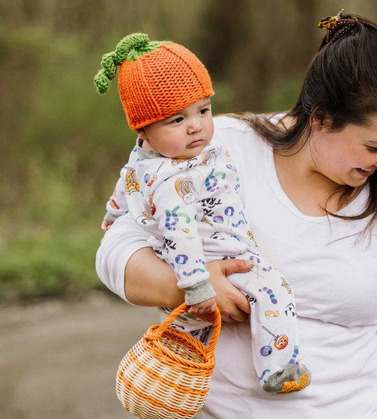 Burt's bee footed zipper sleepsuit