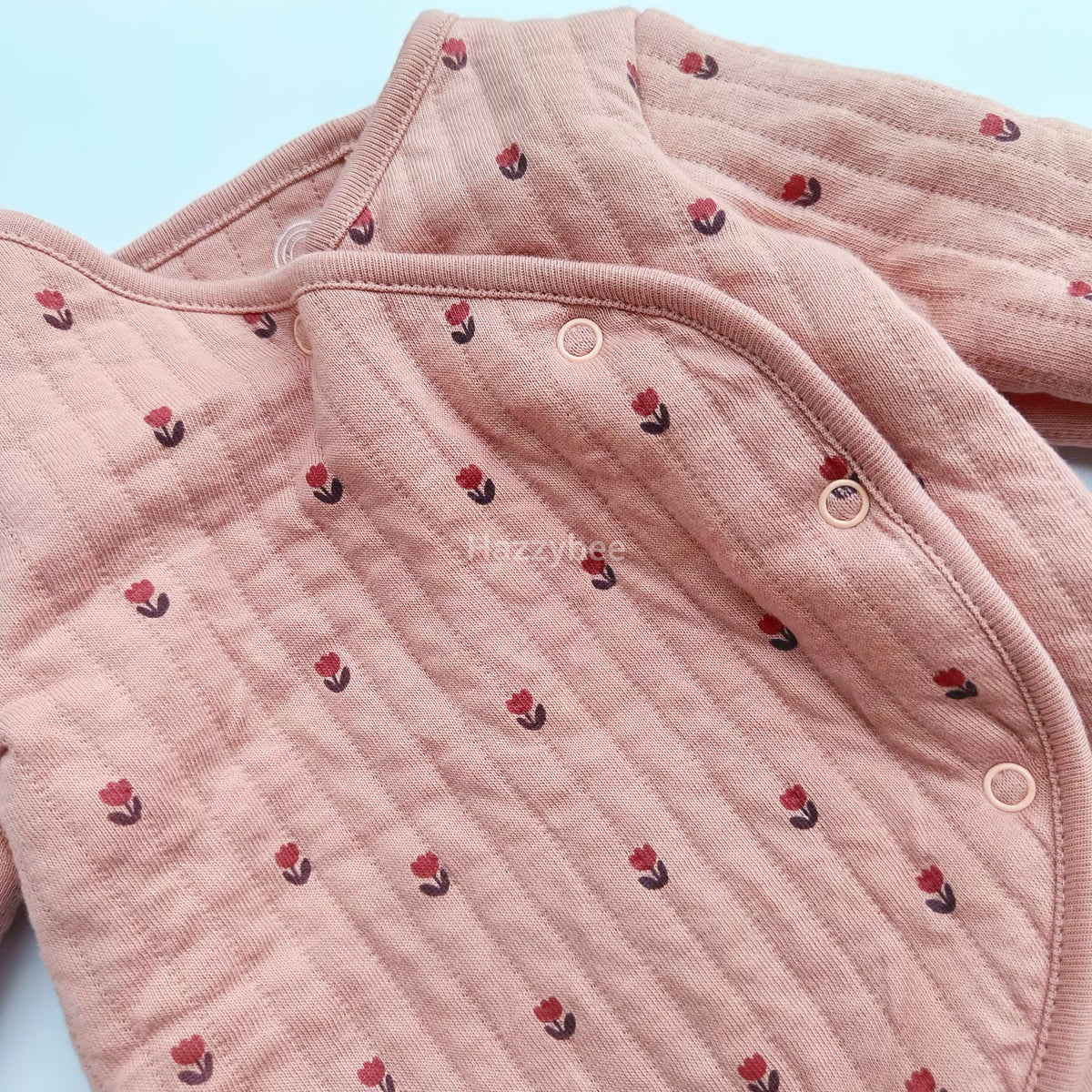 Baby quilted sleepsuit