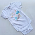 Short sleeve kimono onesies 3-6m