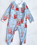 Honest footed zipper sleepsuit