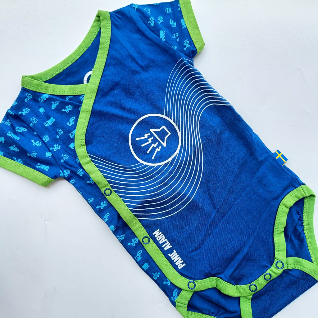 Short sleeve kimono onesies 3-6m