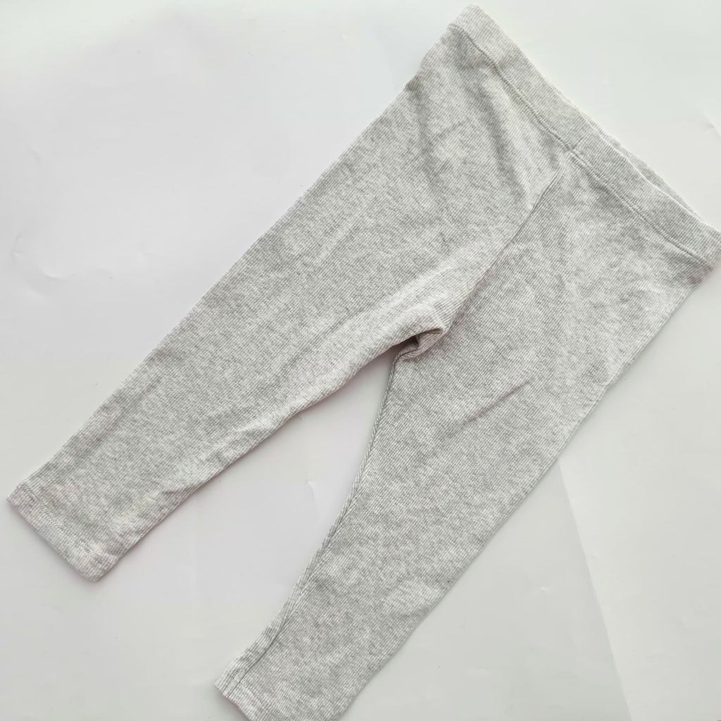 M&S grey ribbed