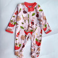 Butterblu footed zipper sleepsuit