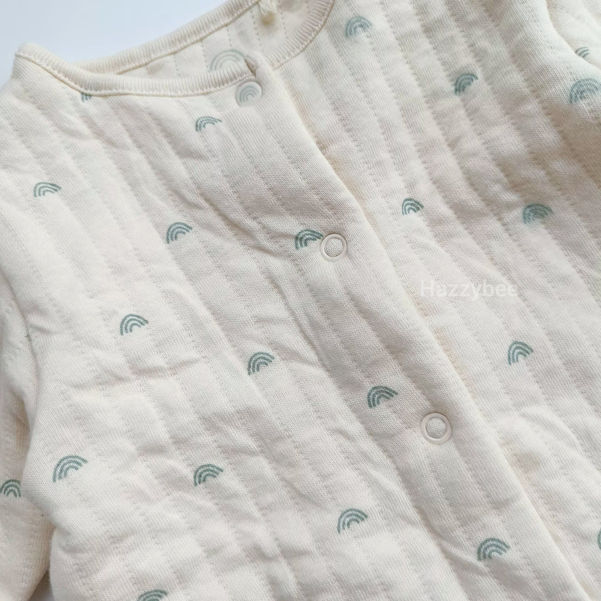 Baby quilted sleepsuit