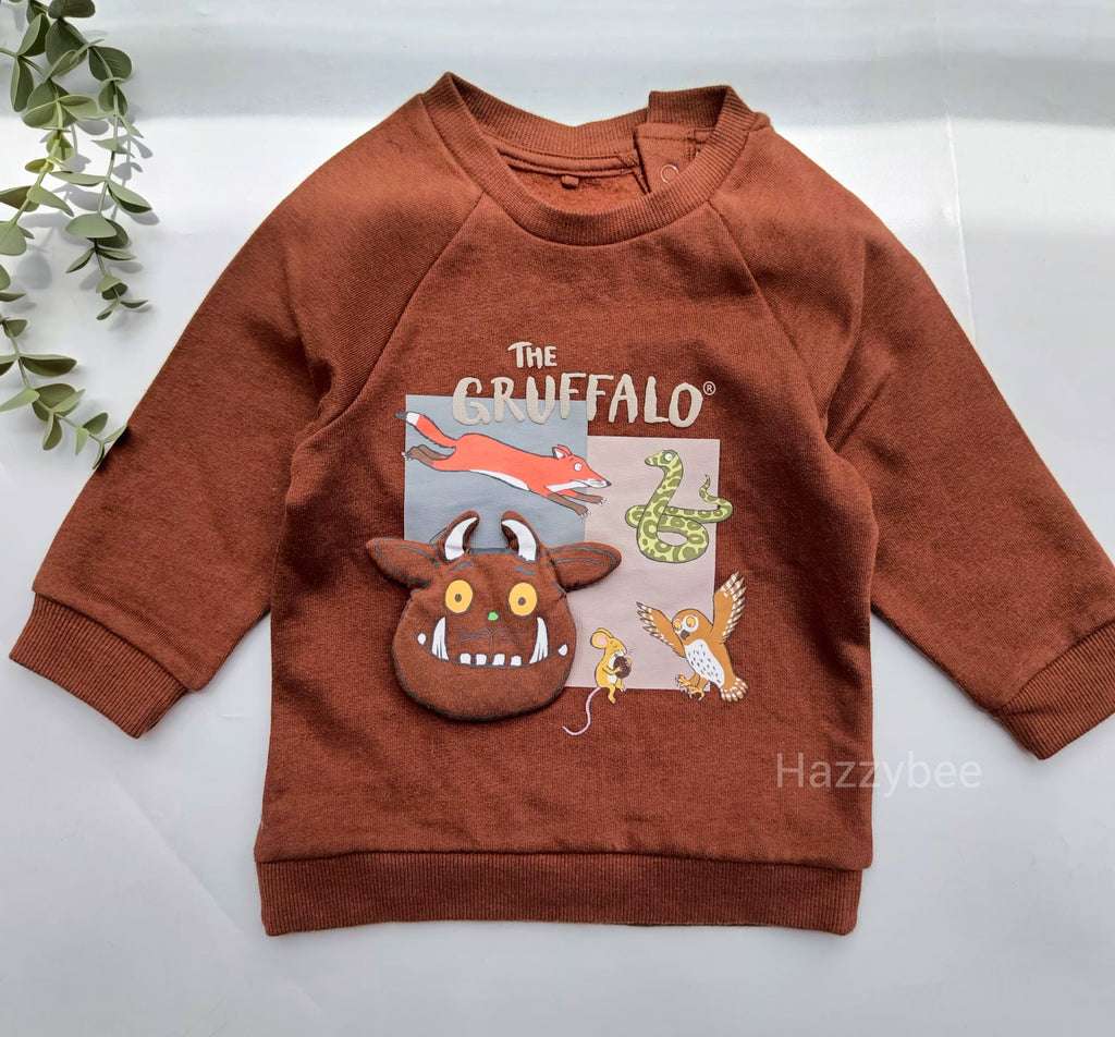 George sweatshirt with fleece-gruffalo