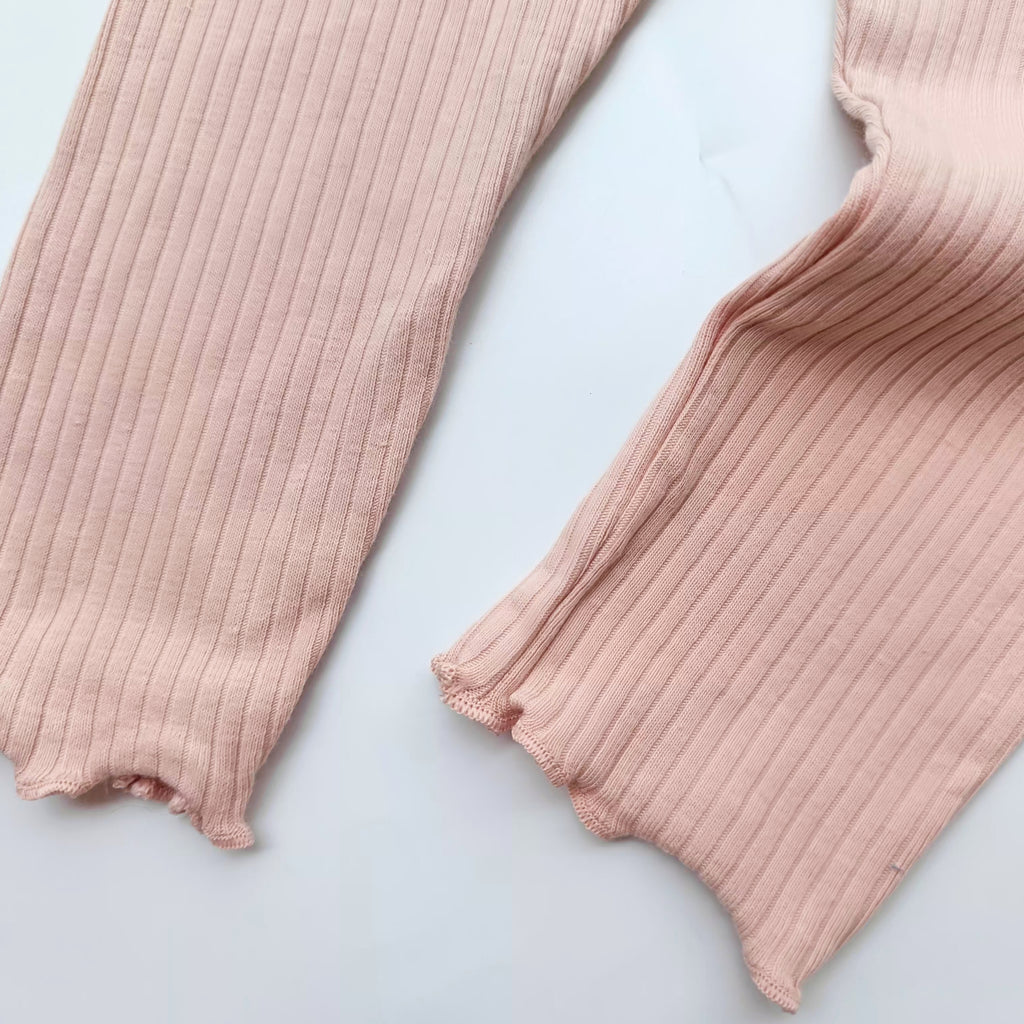 M&S pink ribbed