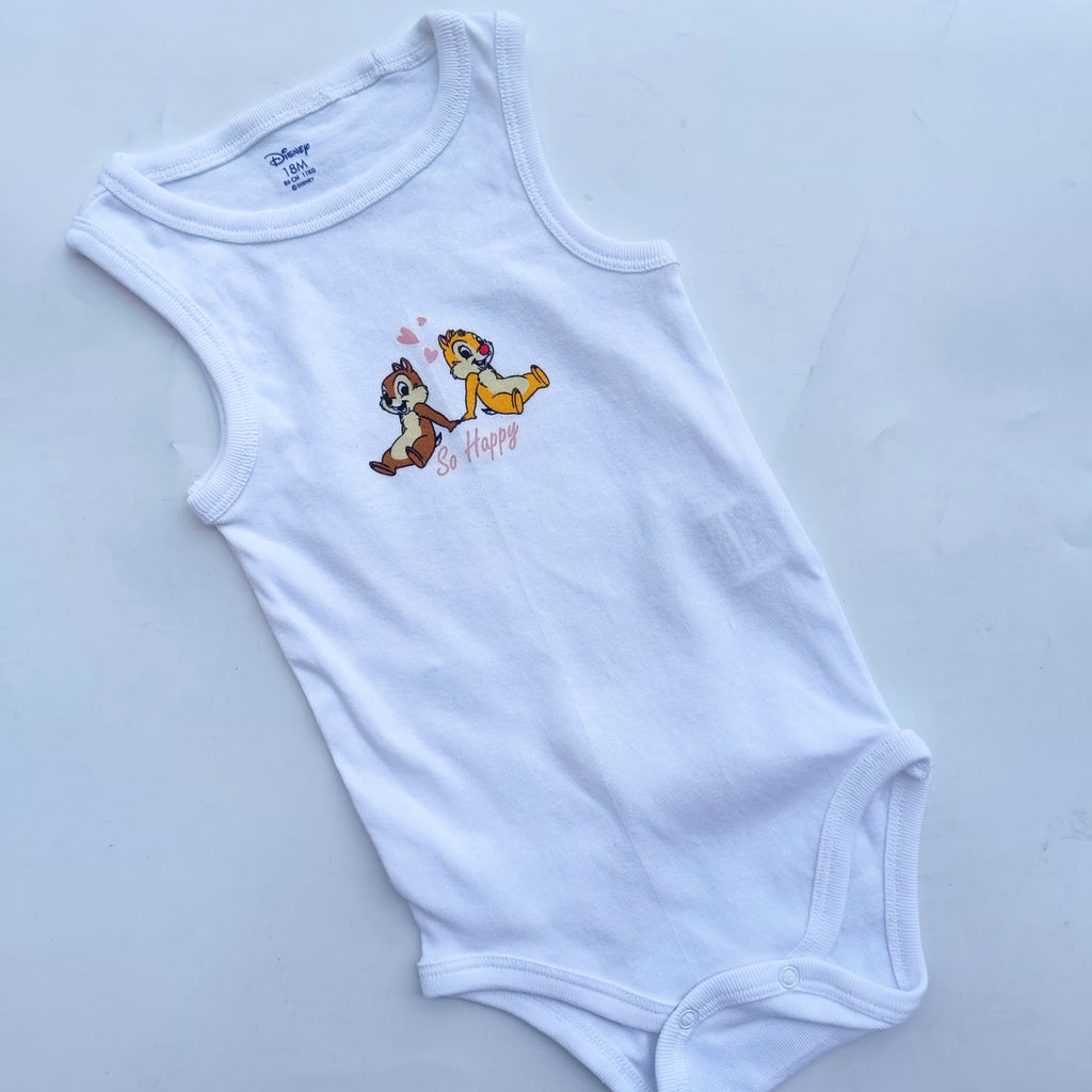 Sleeveless onsies 9-12m