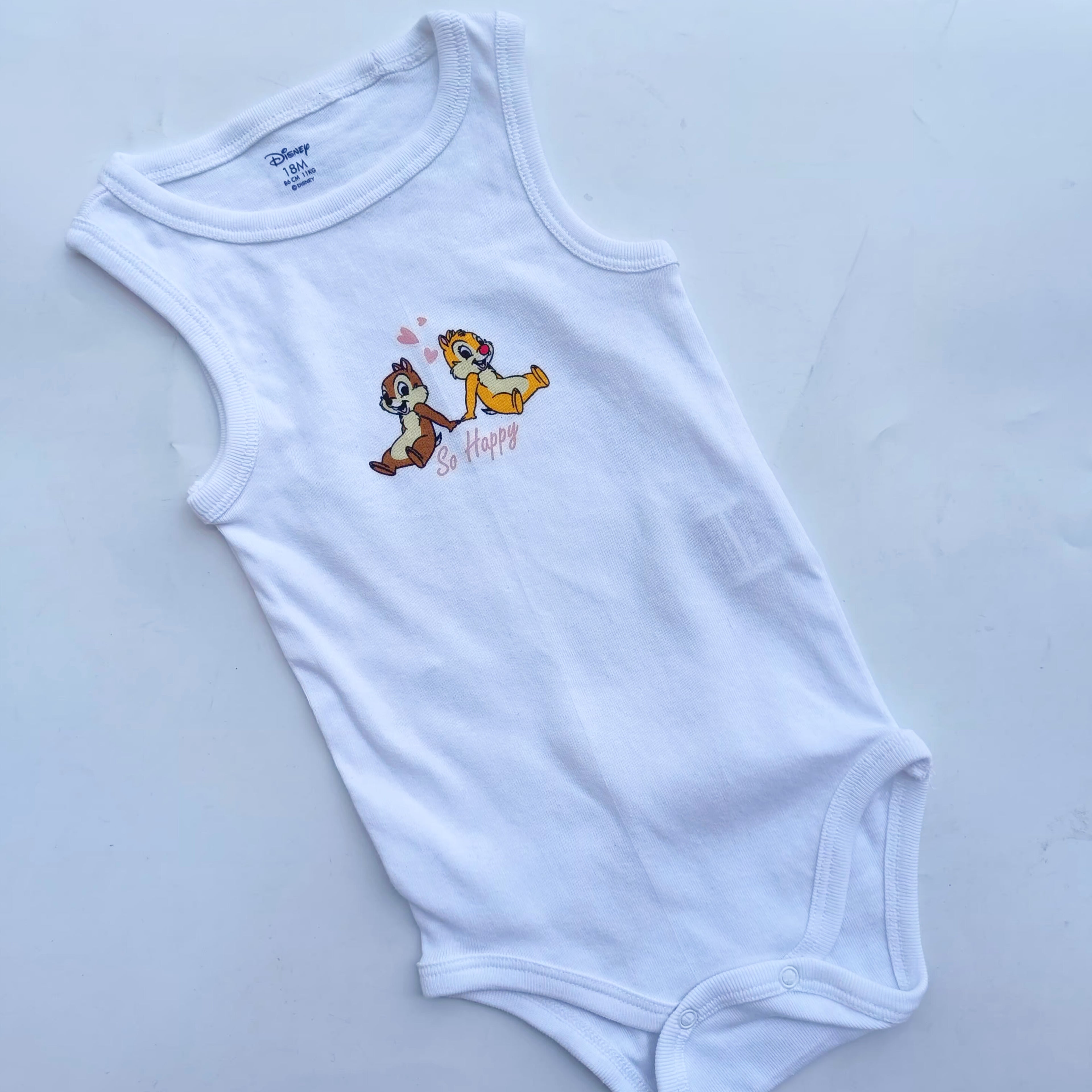 Sleeveless onsies 9-12m