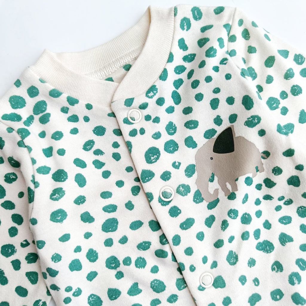 M&S footed sleepsuit