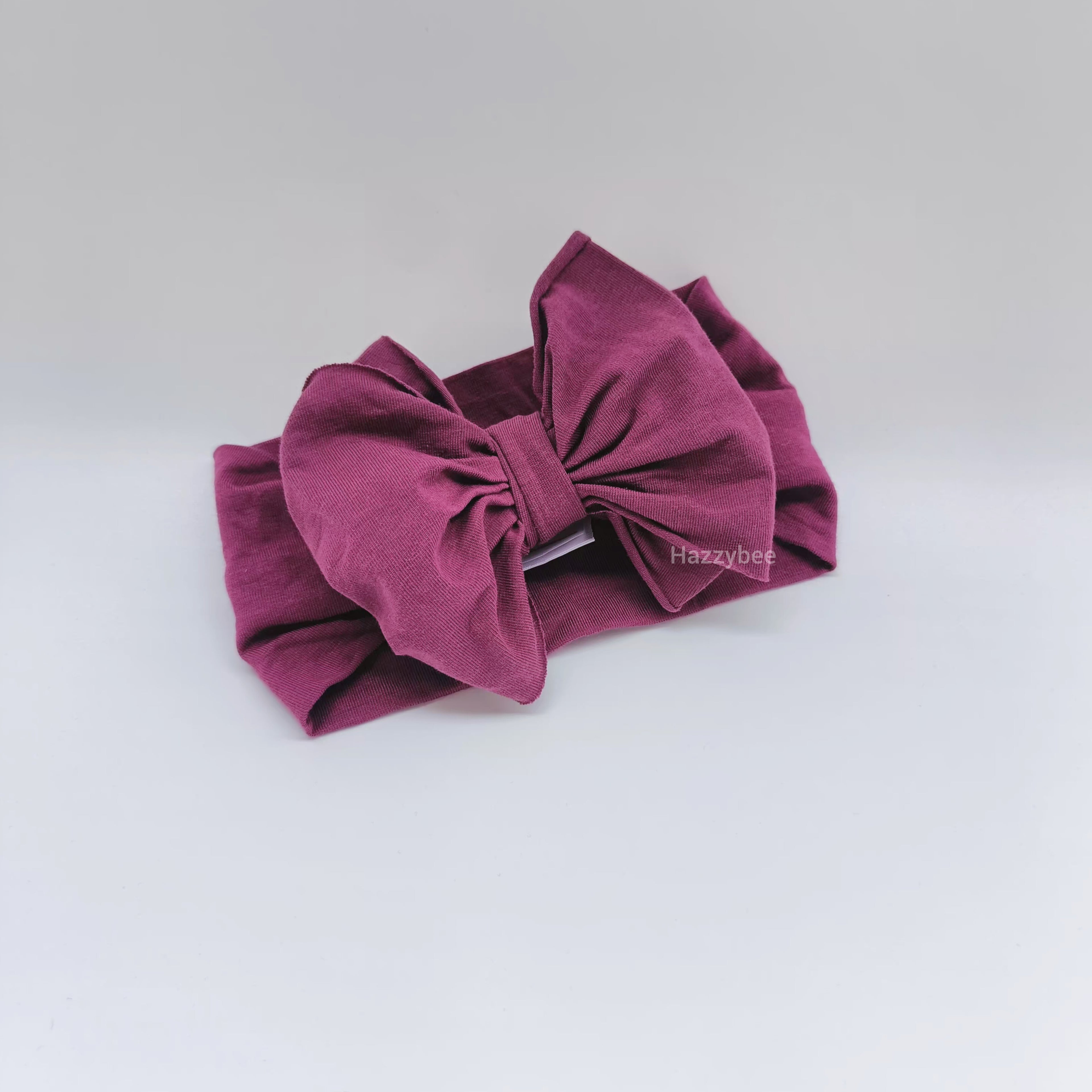 Ruffle butts bow headband