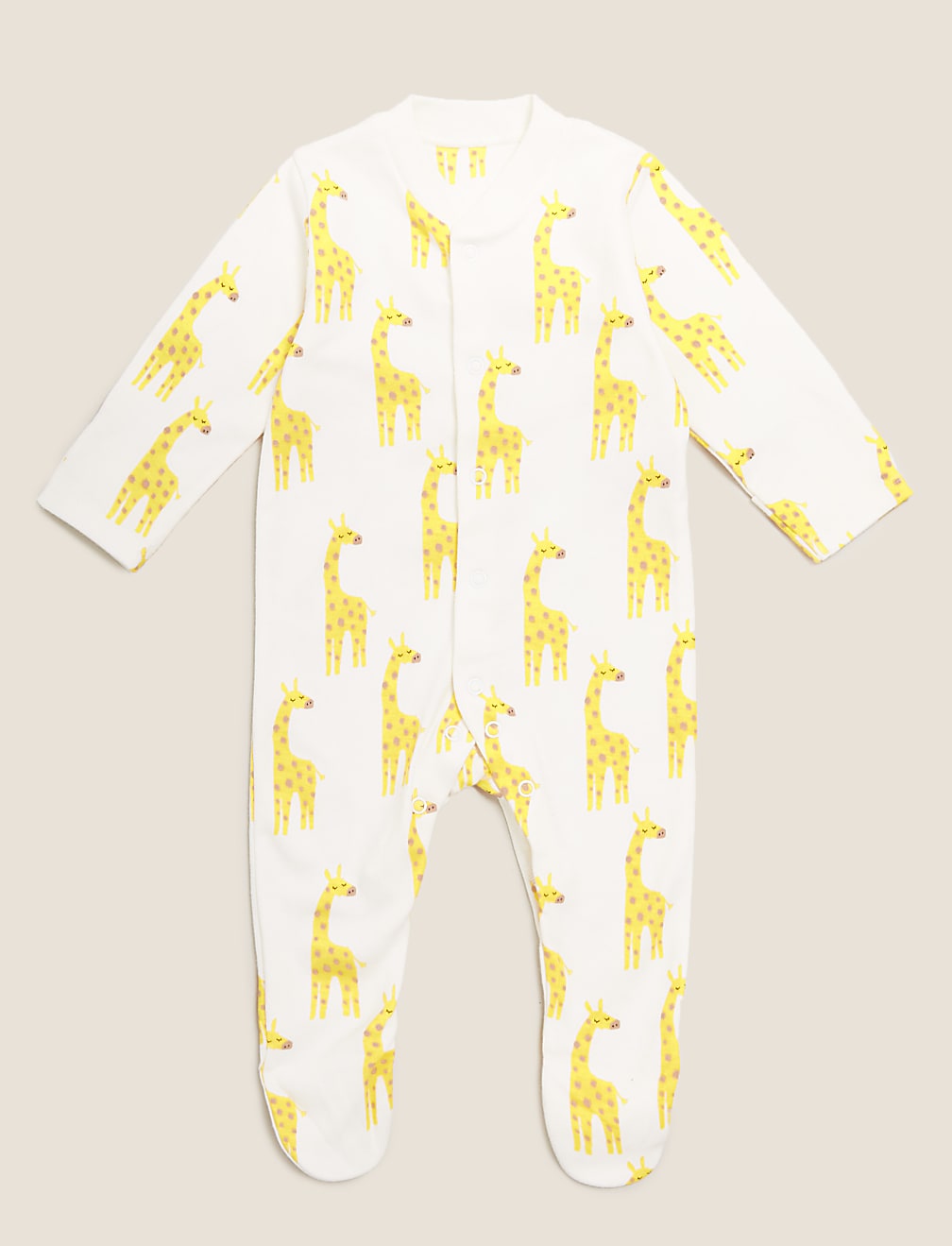 M&S footed sleepsuit