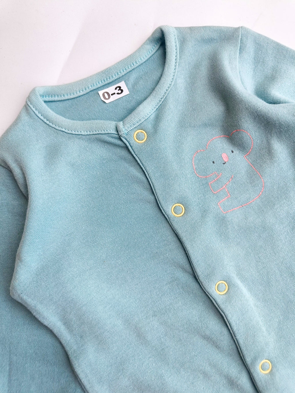 Mothercare footed sleepsuit