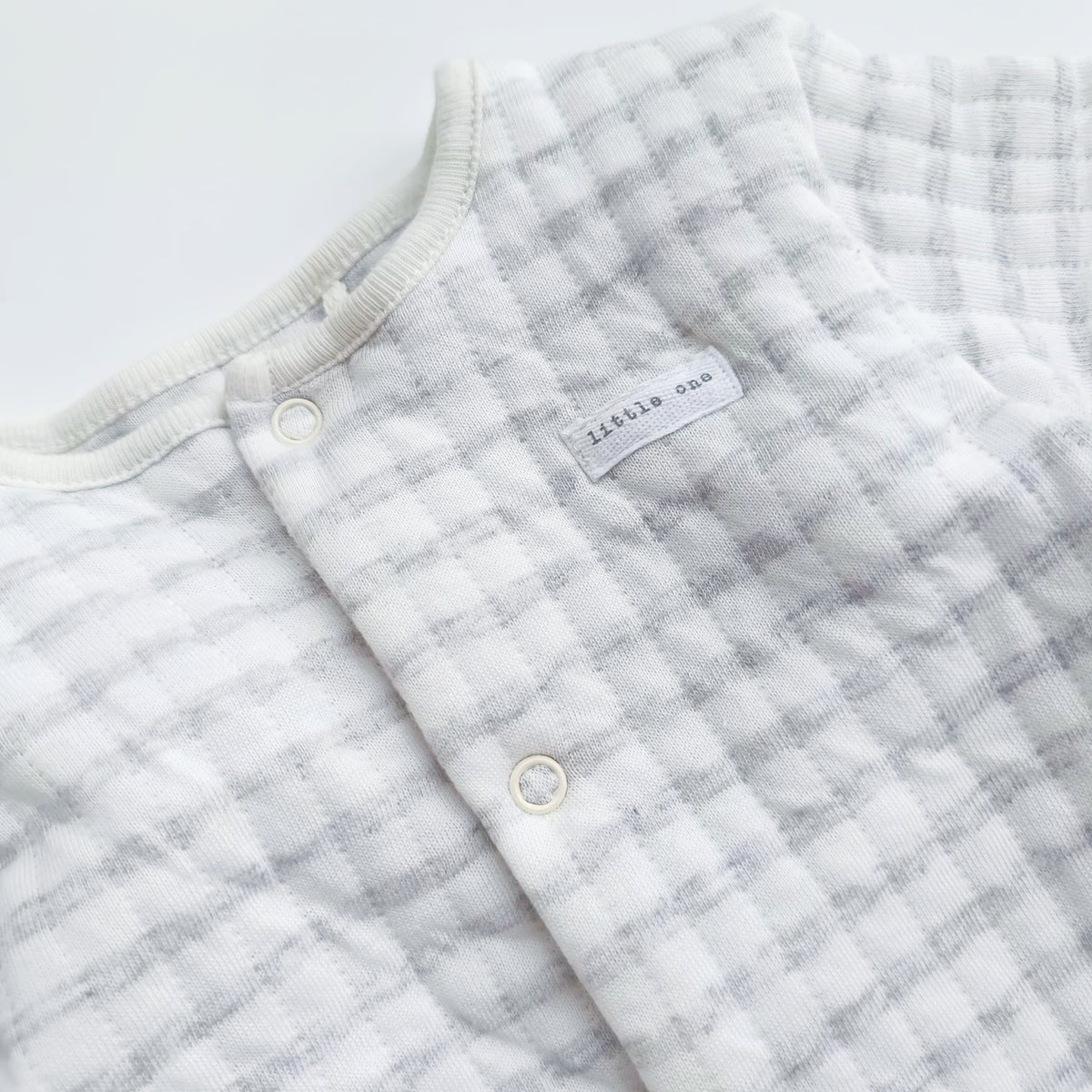 Baby quilted sleepsuit