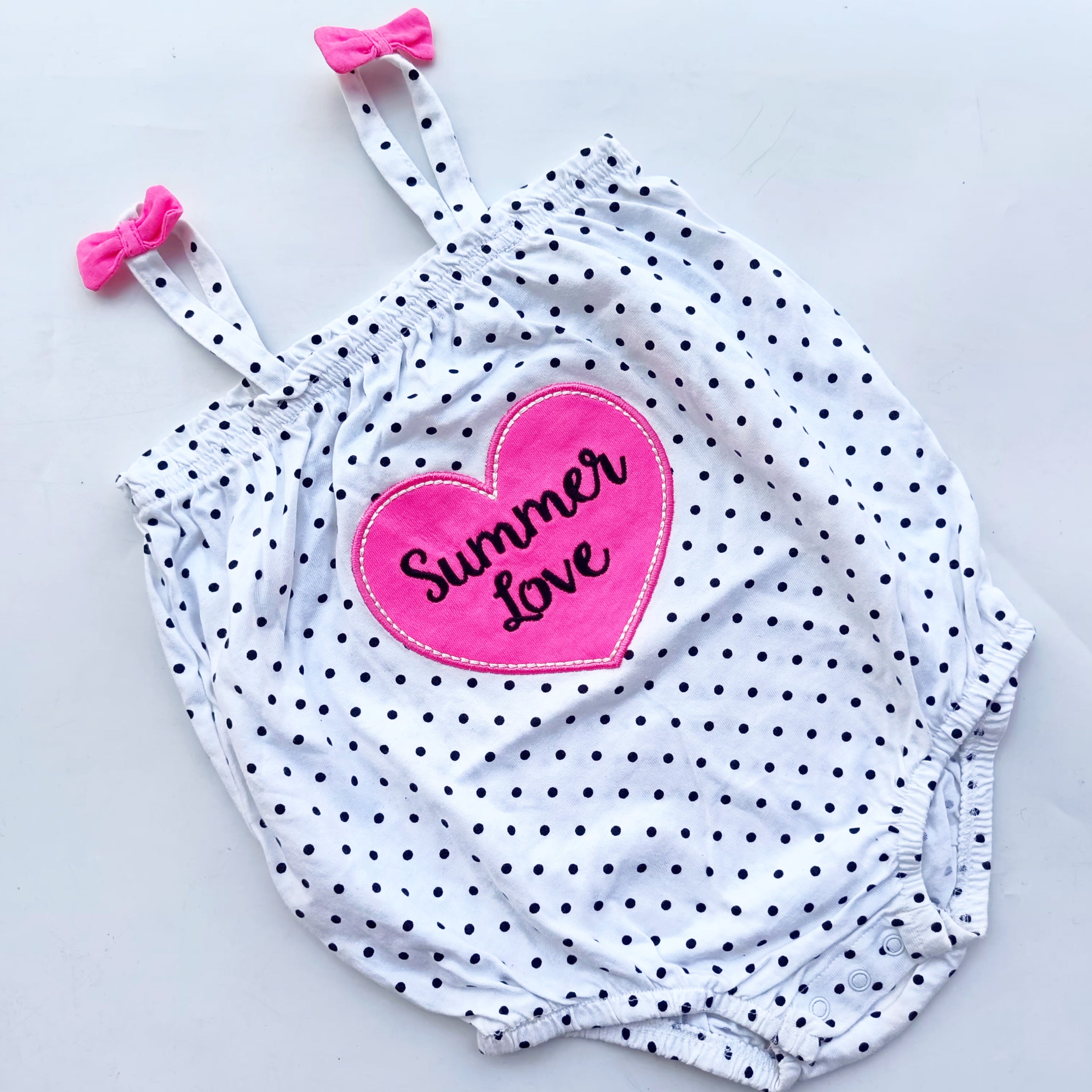 Sleeveless onesies 6-9m