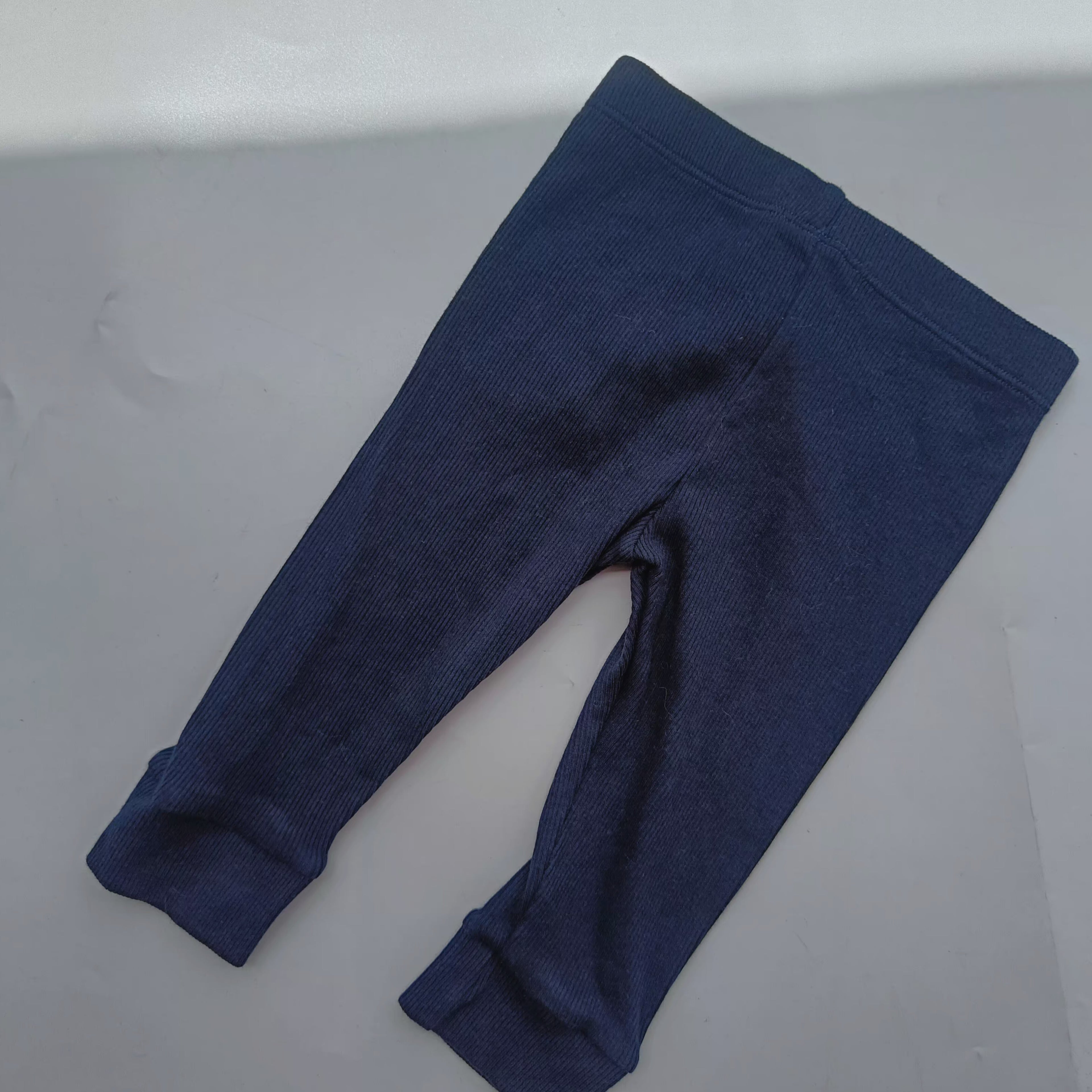 M&S ribbed navy blue