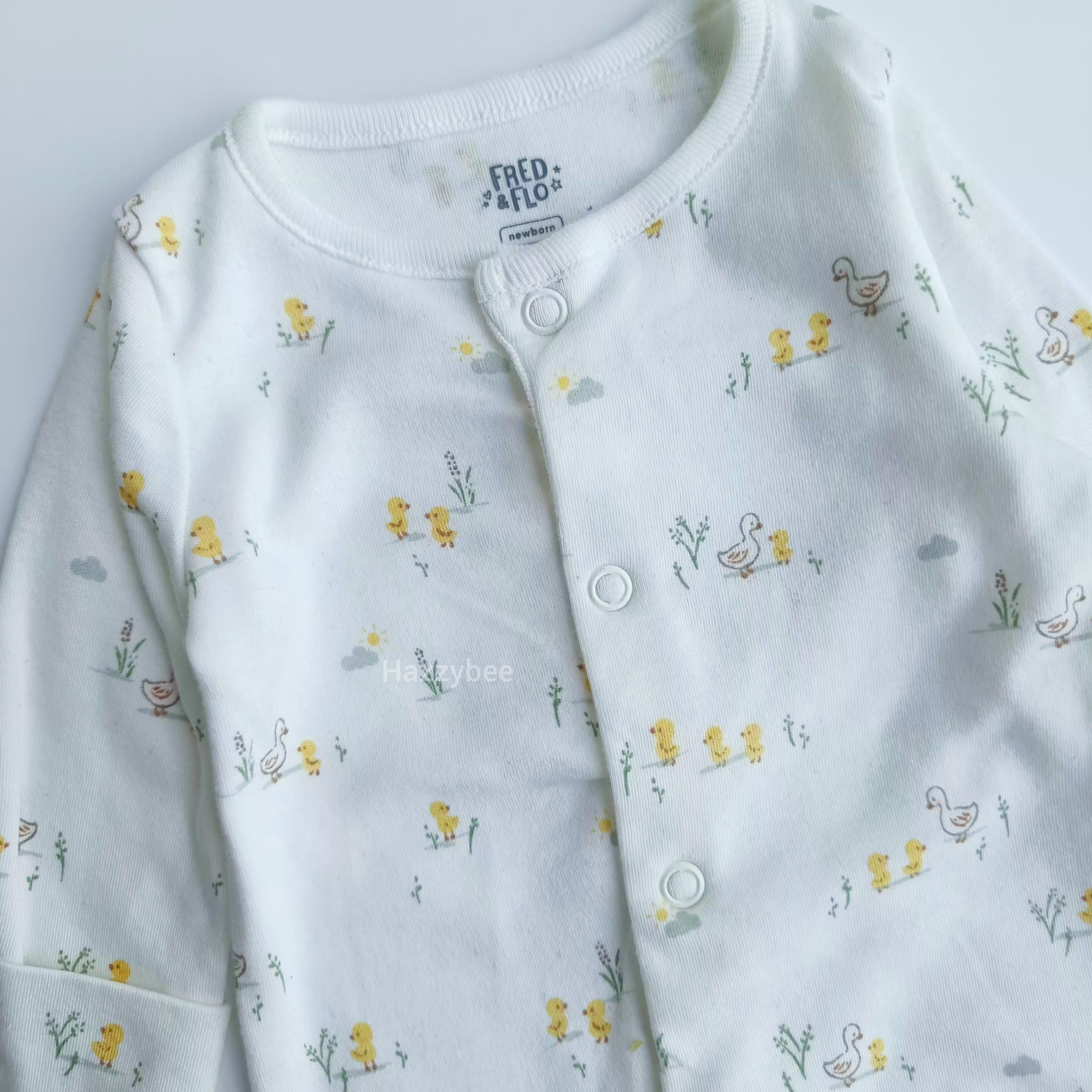 Fredflo Footed sleepsuit