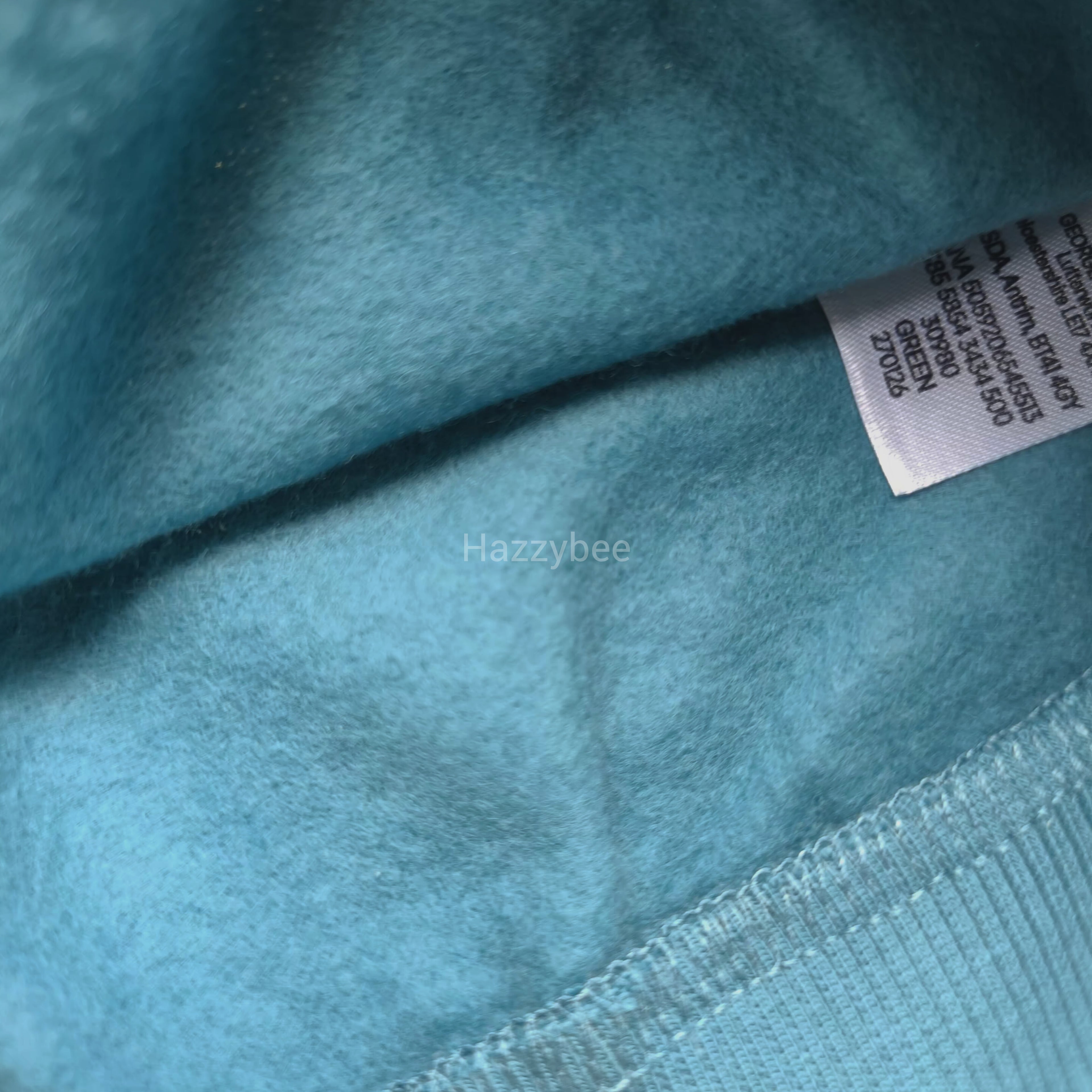 George sweatshirt with fleece-green minnie