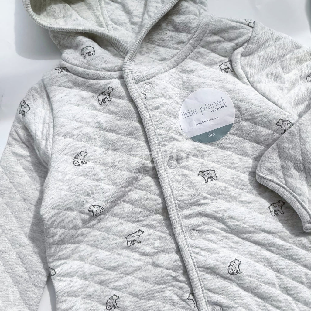 Carters organic cardigan and pant set