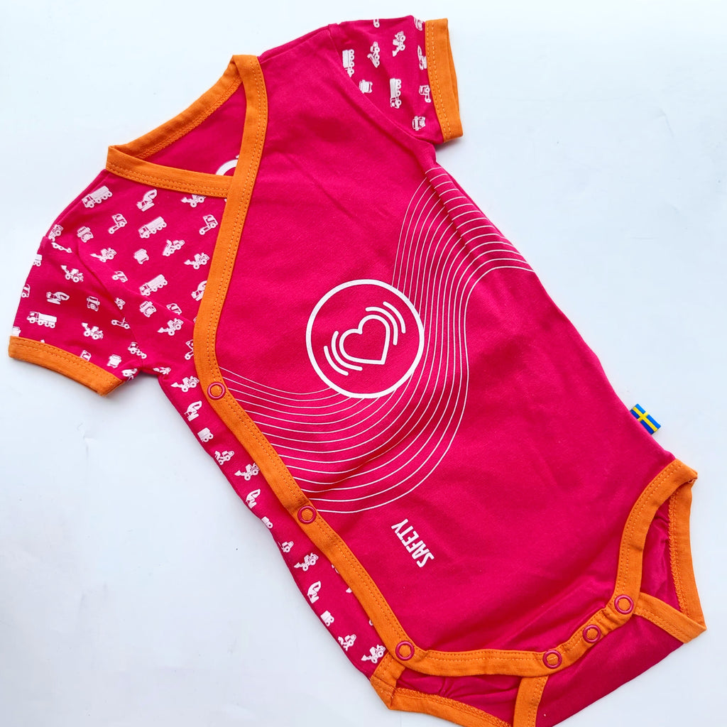 Short sleeve kimono onesies 3-6m