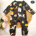 M&S footed sleepsuit