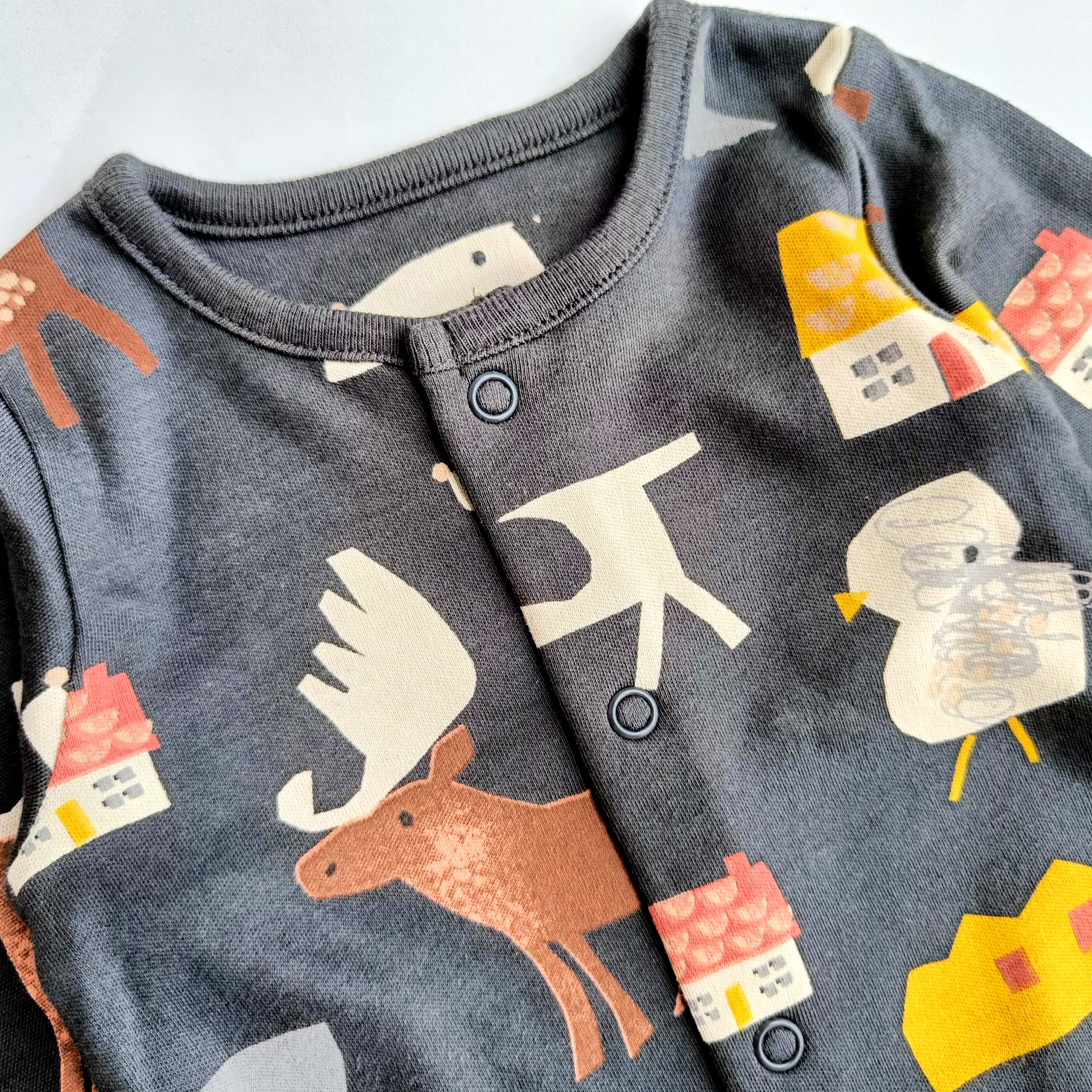 M&S footed sleepsuit