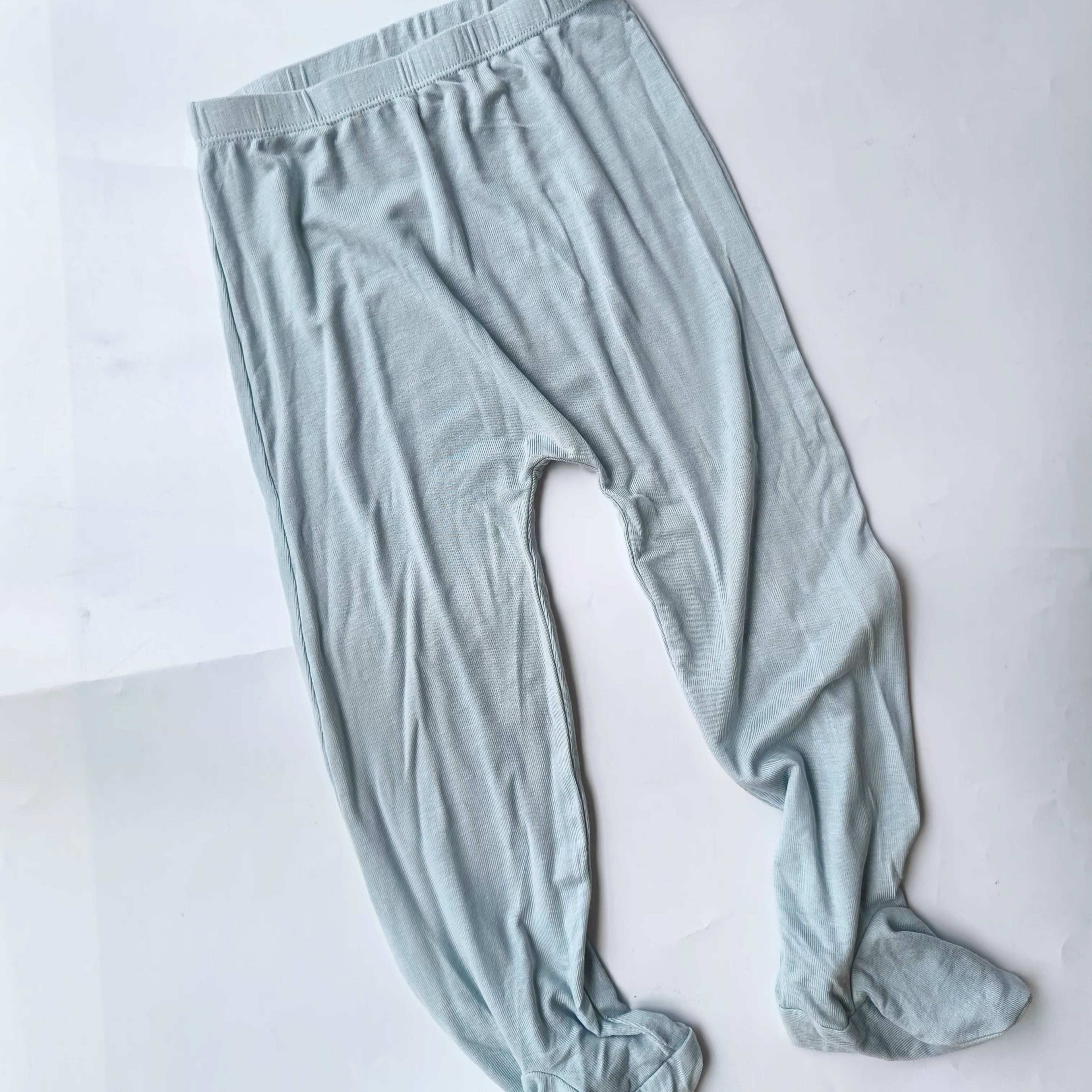 Footed pants soft fabric