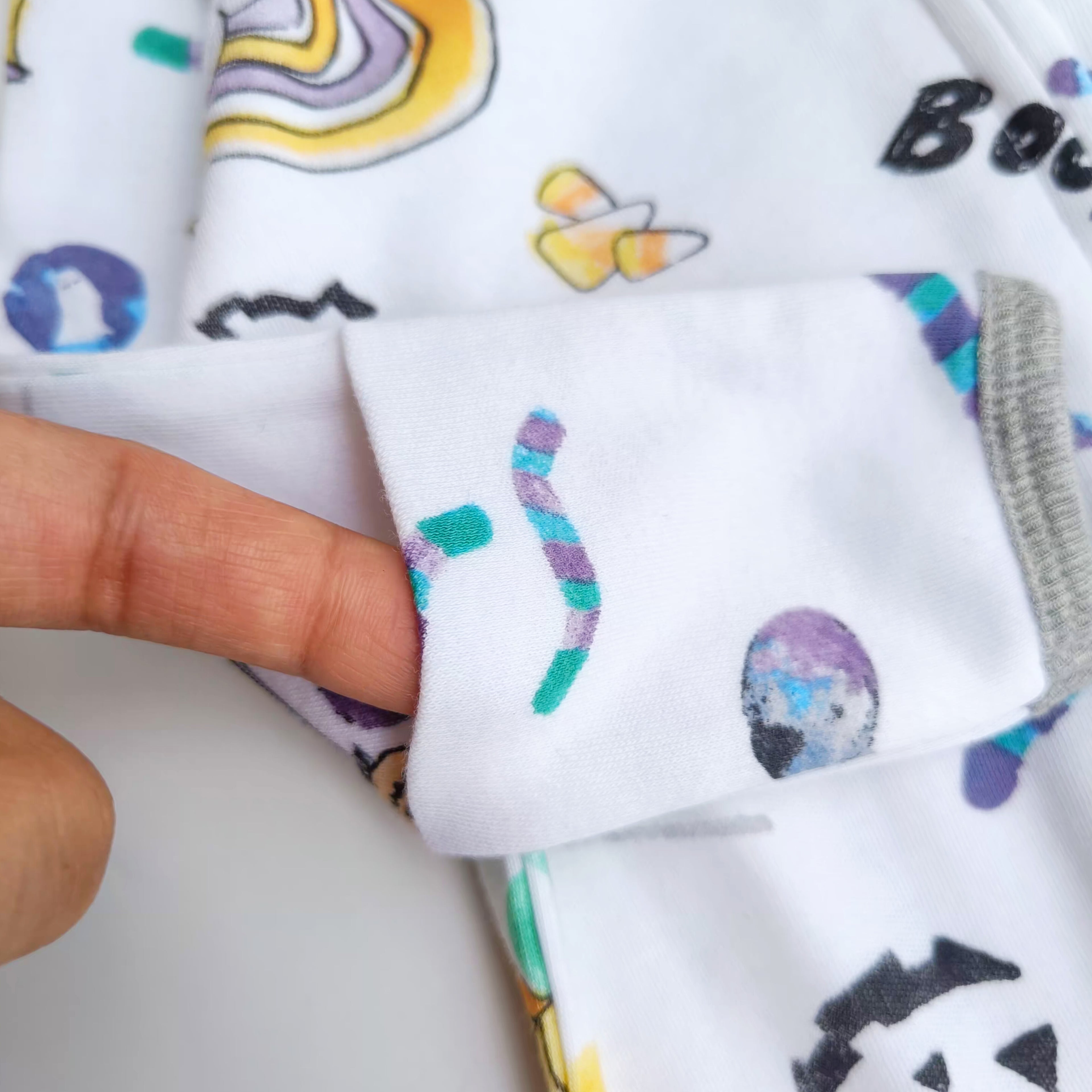 Burt's bee footed zipper sleepsuit