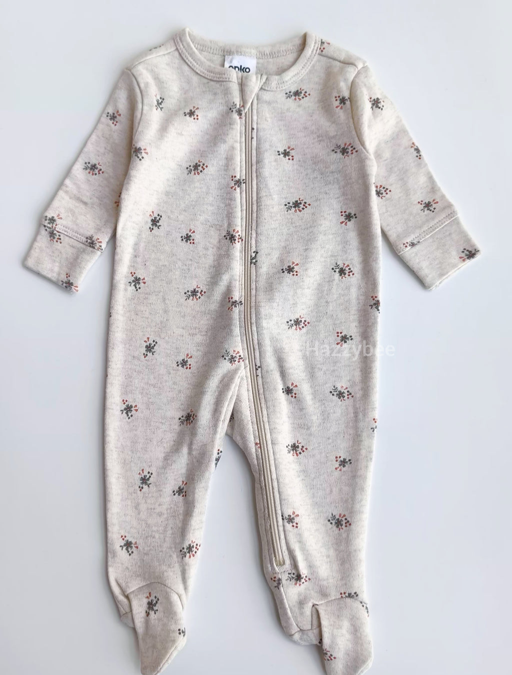 Anko Footed zipper sleepsuit